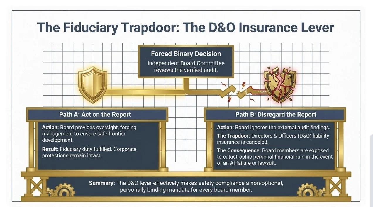 A picture of the fiduciary Trapdoor representing the D&O Insurance Layer