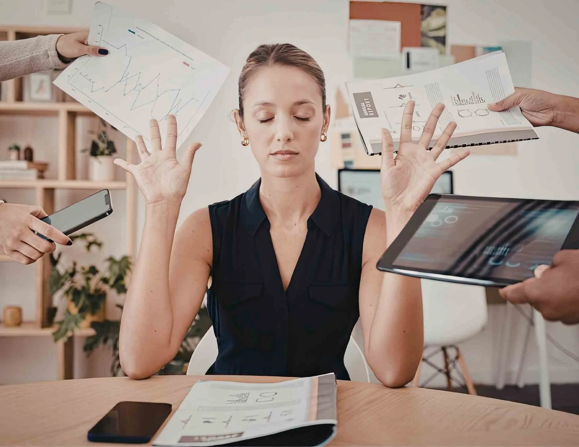 Artist overwhelmed managing multiple business tasks including marketing, emails, and planning