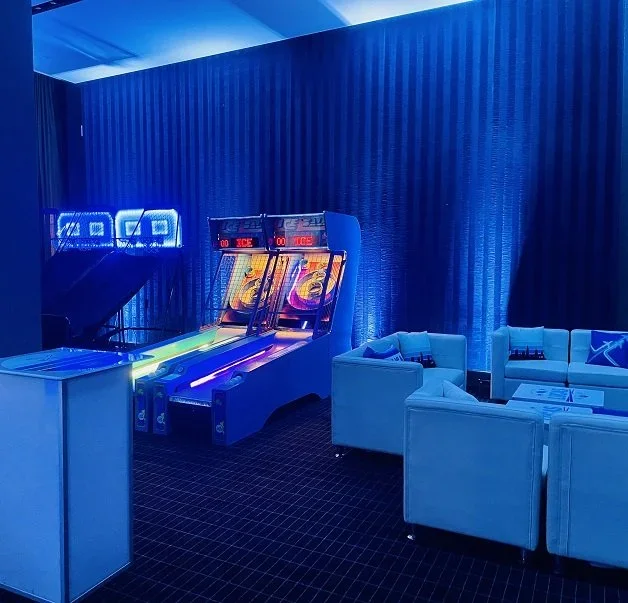 Riverpark Mitzvah Event with Arcade Games.webp