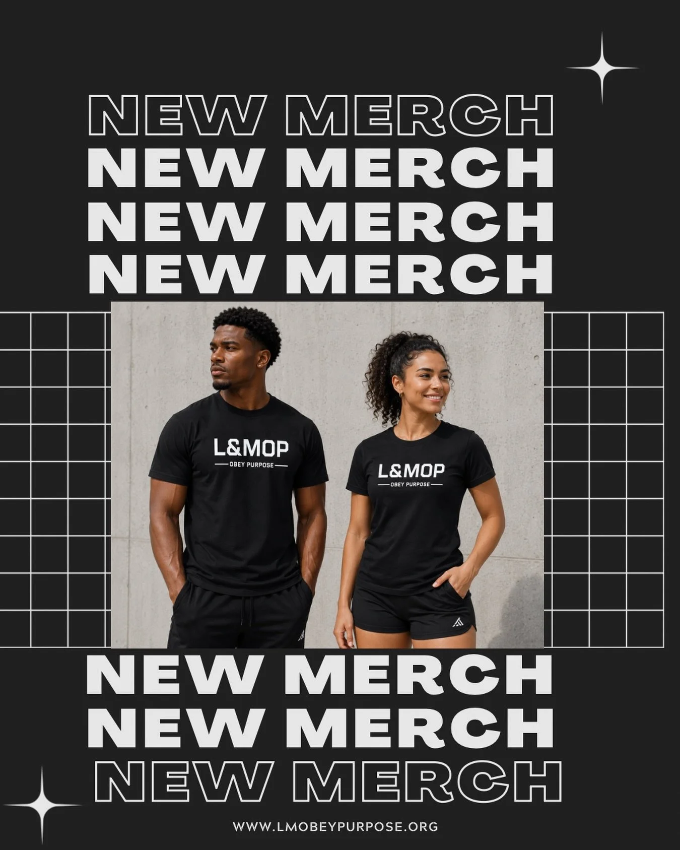 🖤 WEAR THE PURPOSE. CHANGE A LIFE. 🏃🏽&zwj;♂️

We&rsquo;re excited to officially launch our L&amp;M Obey Purpose shirts!

These aren&rsquo;t just T-shirts&mdash;they&rsquo;re a symbol of faith, perseverance, and a community that believes in investi