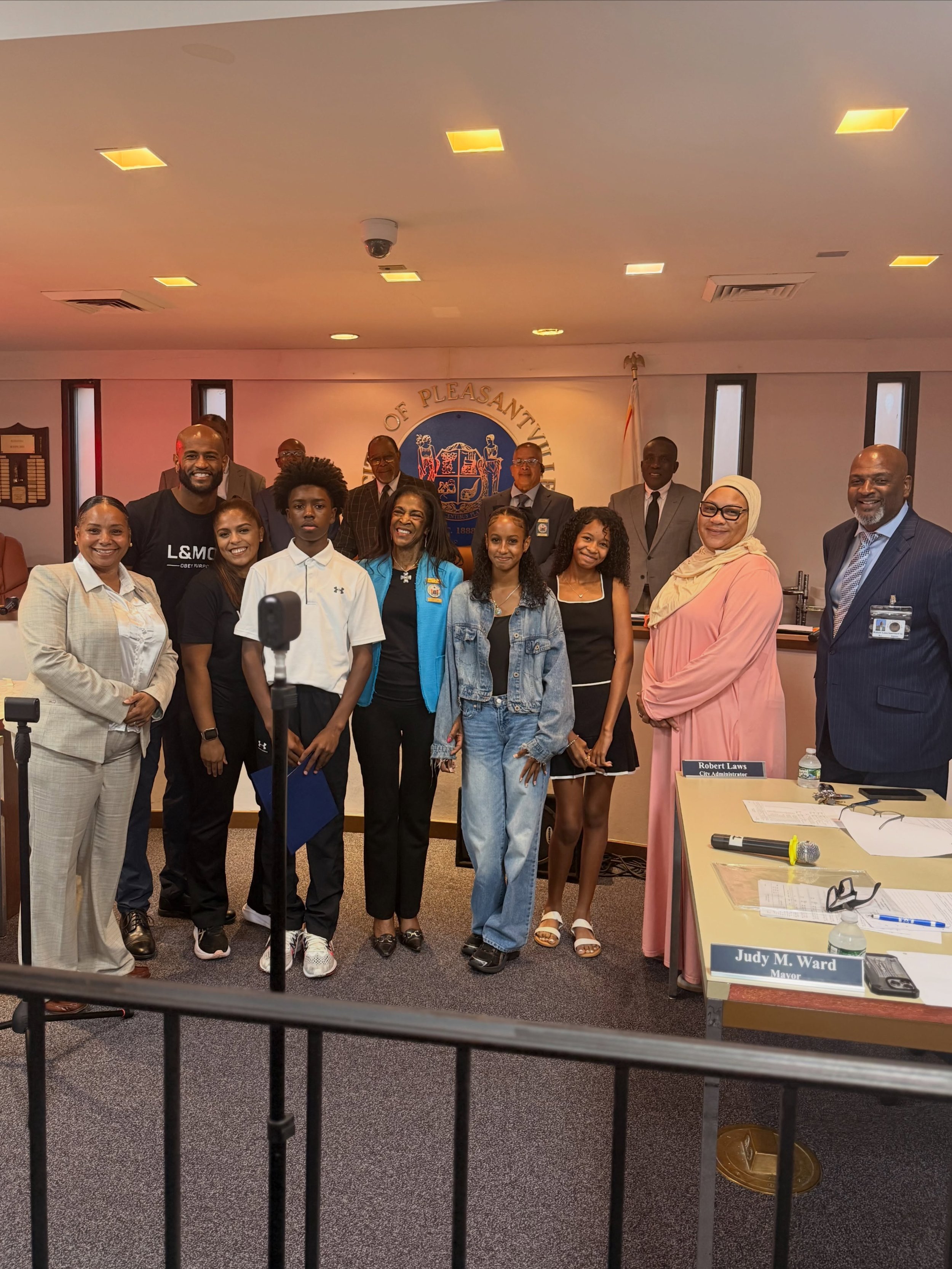 Yesterday was a truly special and humbling moment for the entire L&amp;M Obey Purpose family as we were recognized by the City of Pleasantville for our athletes&rsquo; outstanding accomplishments at the AAU Junior Olympic Games in Iowa!

We are since