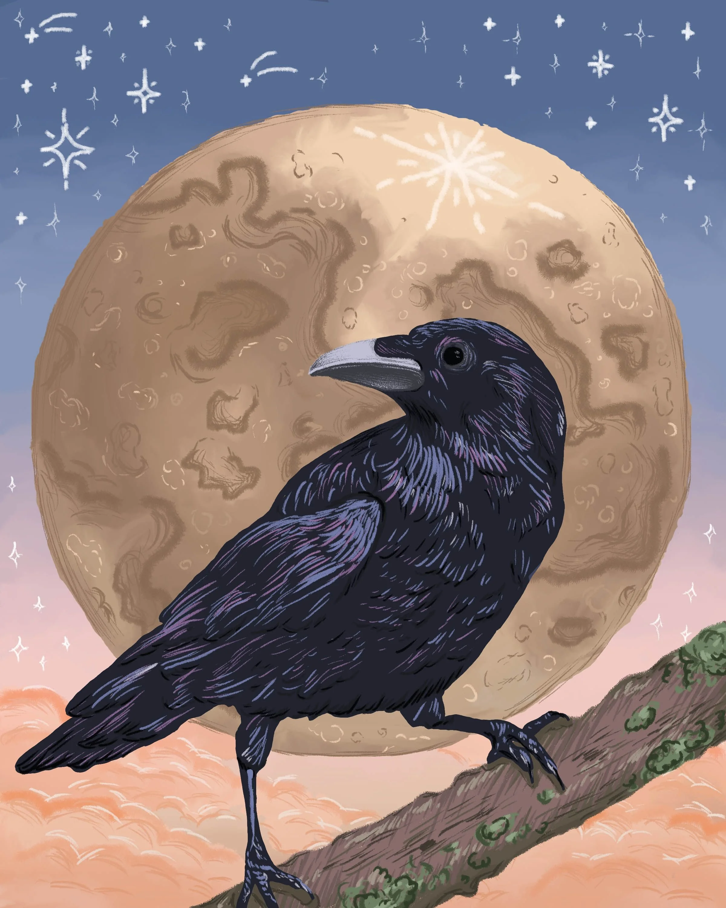 The Raven by Molly Richards, Digital Photography, Grade 12, Liberty High School, Teacher: Lauren Latané-Valis, Carroll County Public Schools