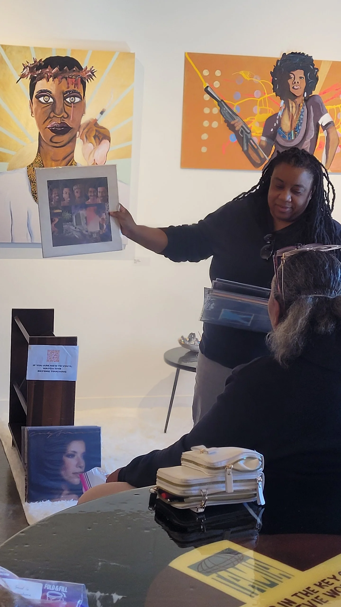 Artist and member Nikki Brooks shares her artwork.