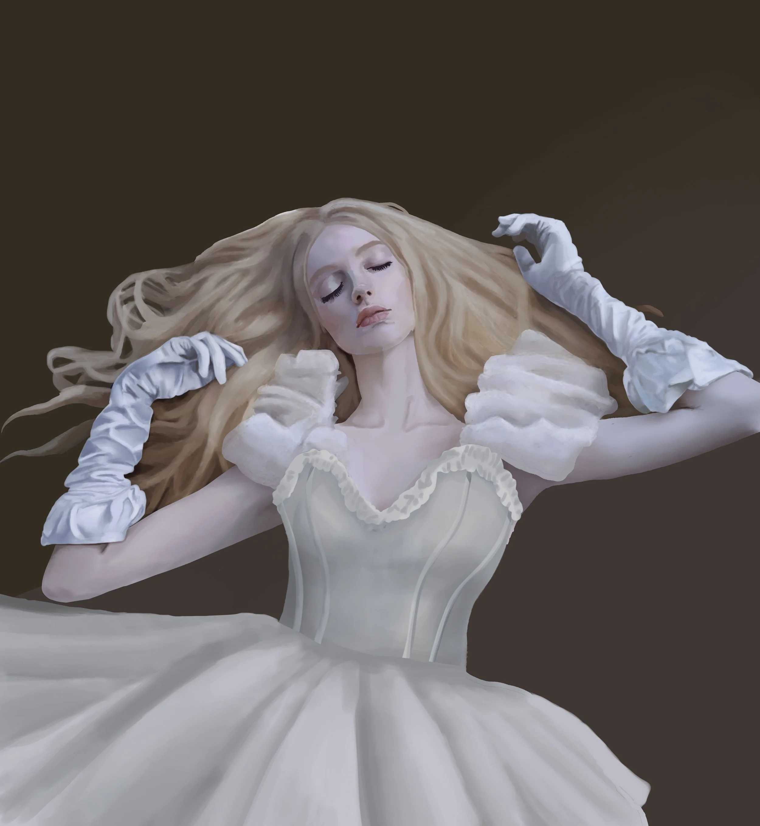 Untitled by Taylor Goldstein, Digital Painting, Grade 10, Liberty High School, Teacher: Lauren Latané-Valis, Carroll County Public Schools