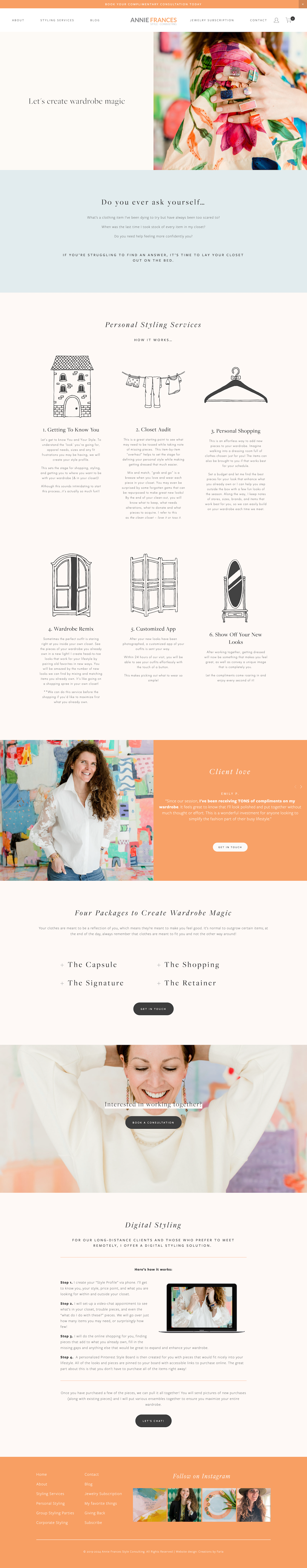 not just annie services page