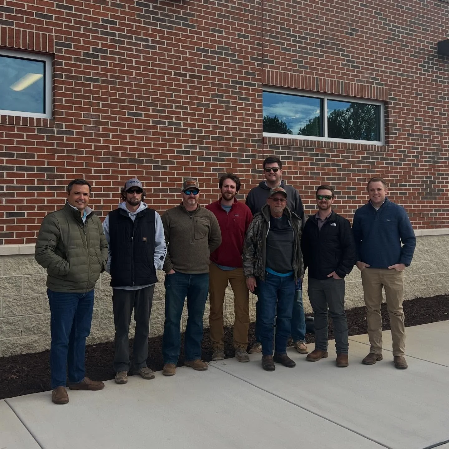 Team work makes the dream work! Final touches to deliver another ground up medical project just in time for Santa!