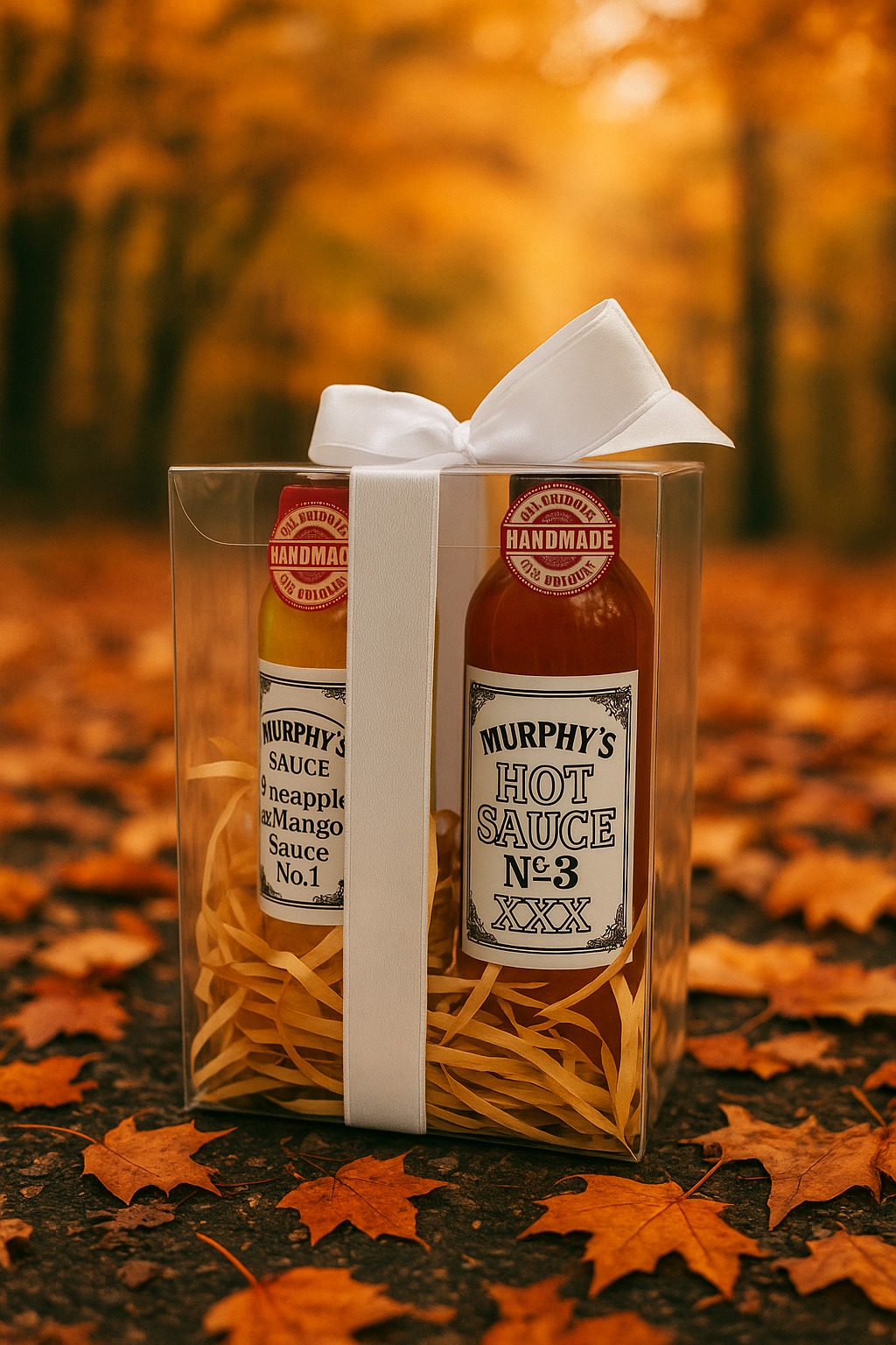Autumnal Hot Sauce Gift Box