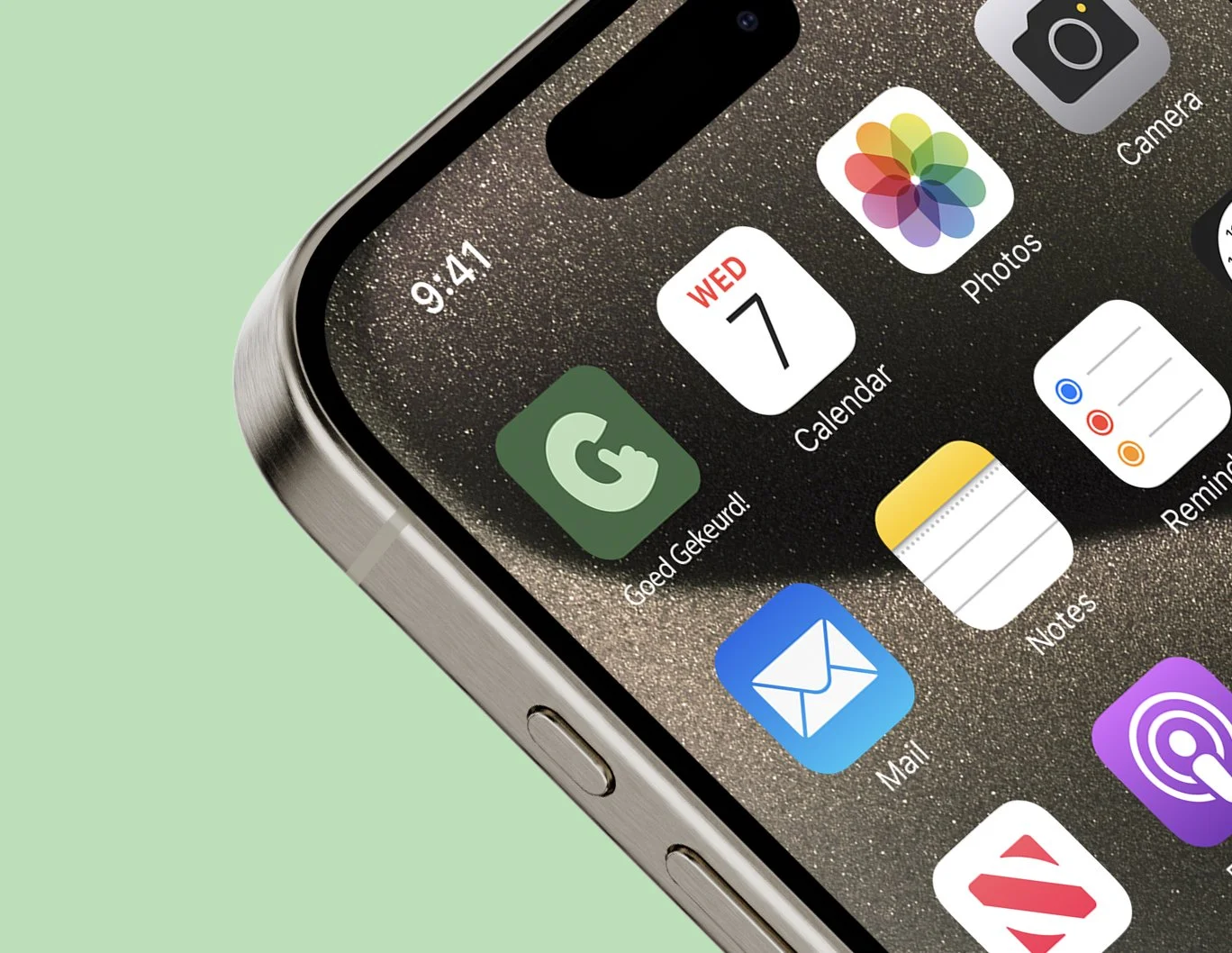 Goed Gekeurd - Concept logo and app design