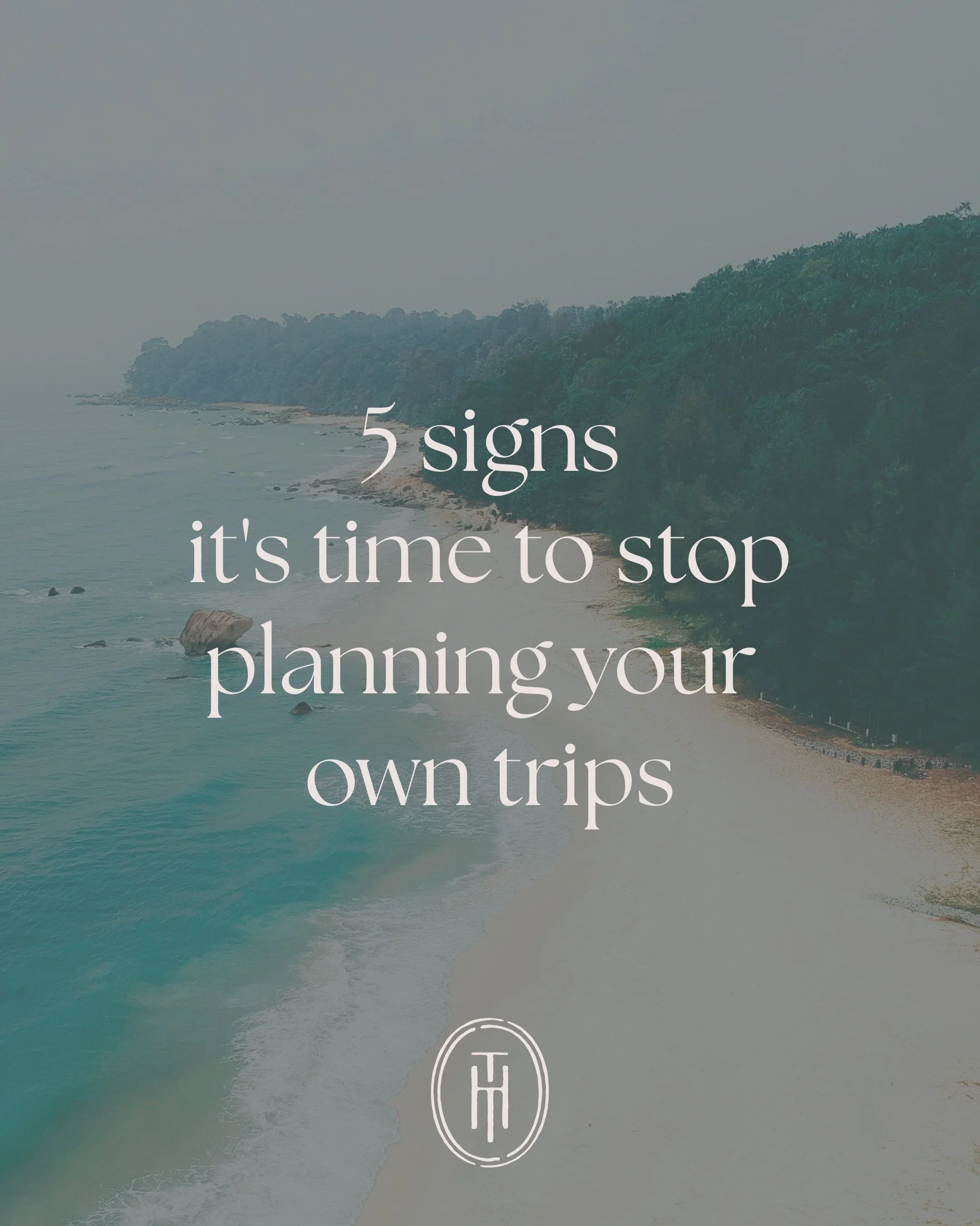 If you feel called out by any of these, you&rsquo;re in the right place. 😉

Handing your trip over to someone else doesn&rsquo;t mean you&rsquo;re bad at planning your own vacations. It just means you want it done right. It means you value your time