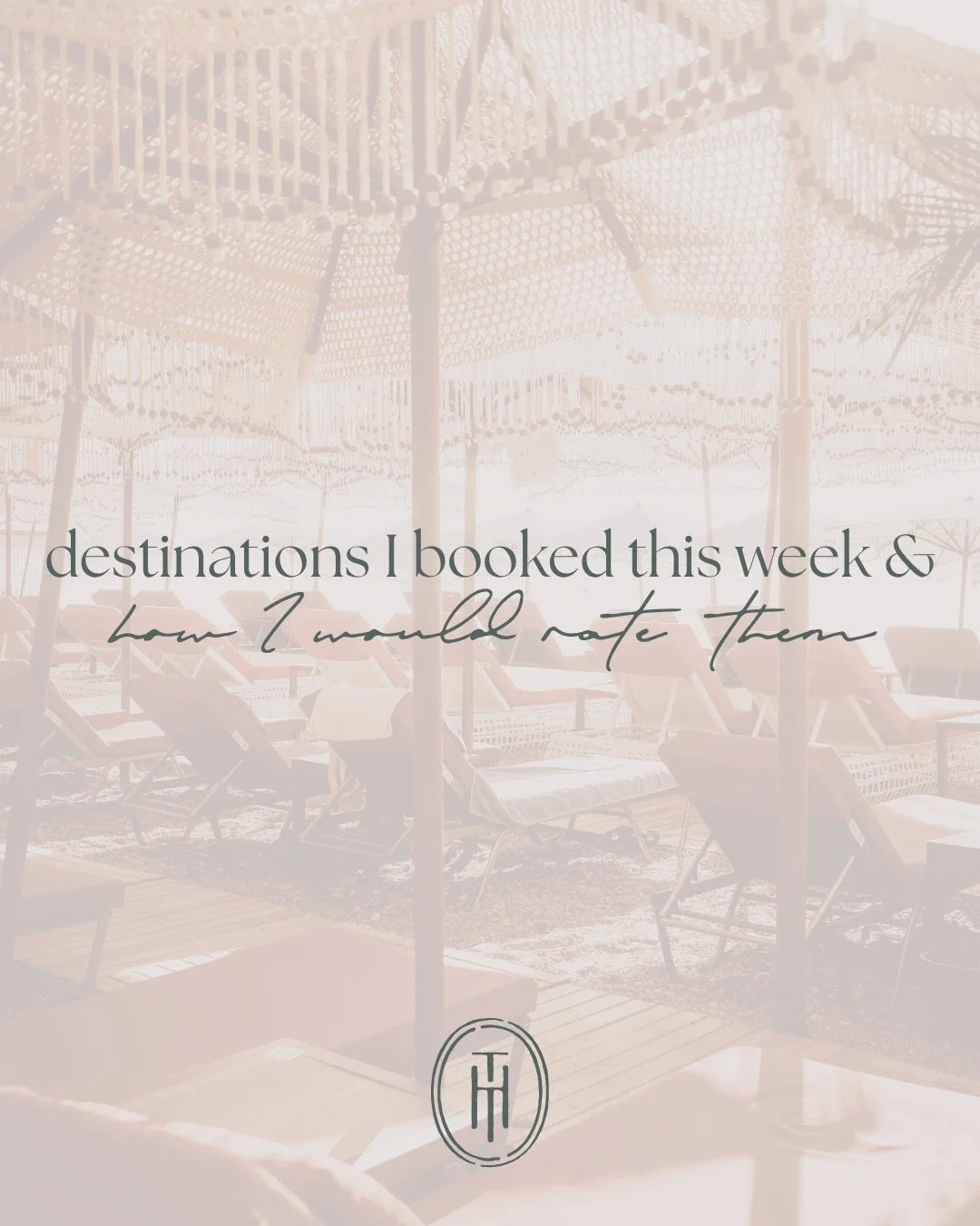 From a desert retreat in Santa Fe to the shores of the Tuscan Coast, this week&rsquo;s bookings did not disappoint! 

It has been a whirlwind of a week&hellip; Summer travel season is in full swing and the fall is shaping up to be just as busy! No ma
