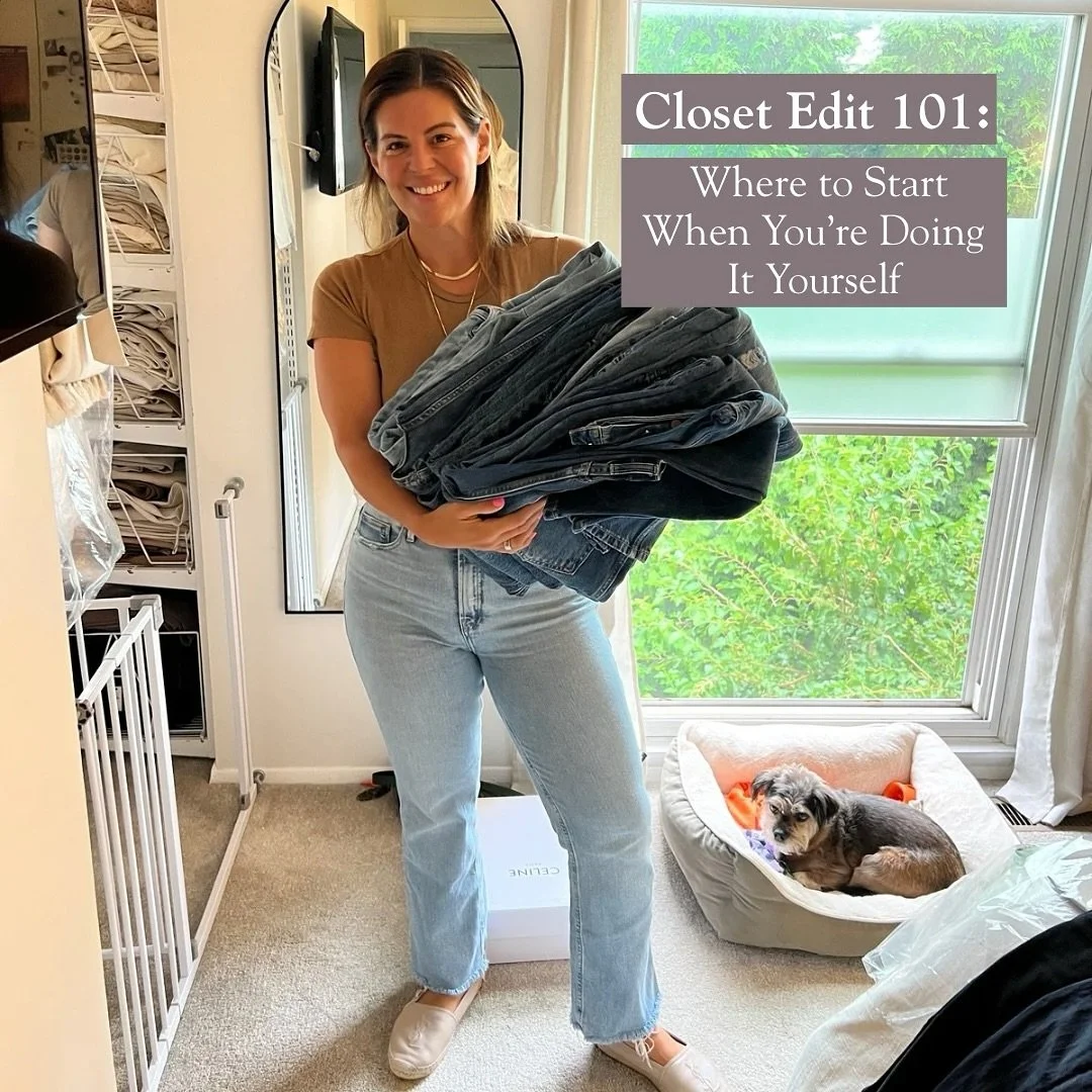 Closet editing on your own can feel like a big job, but these simple steps will make it so much more doable. Start small, get honest, and remember the goal is clarity, not perfection!

And if you&rsquo;d love a stylist&rsquo;s eye guiding you through