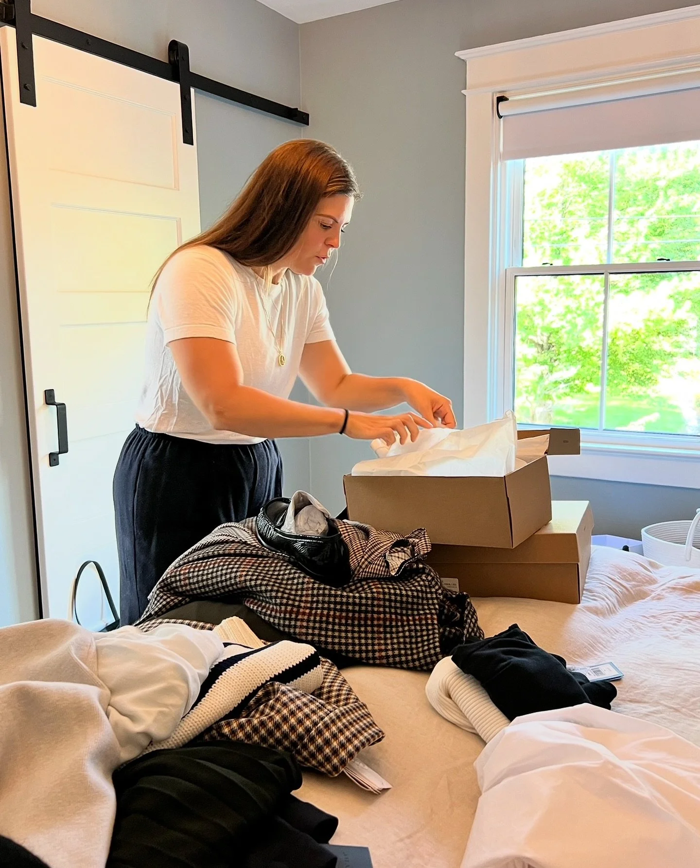 Had a client tell me she&rsquo;s &ldquo;trying to be better about impulse buys,&rdquo; and same, girl. Here&rsquo;s my trick: if you can&rsquo;t style it 3 ways with pieces you already own, it&rsquo;s not meant to stay.

A few other things I always t