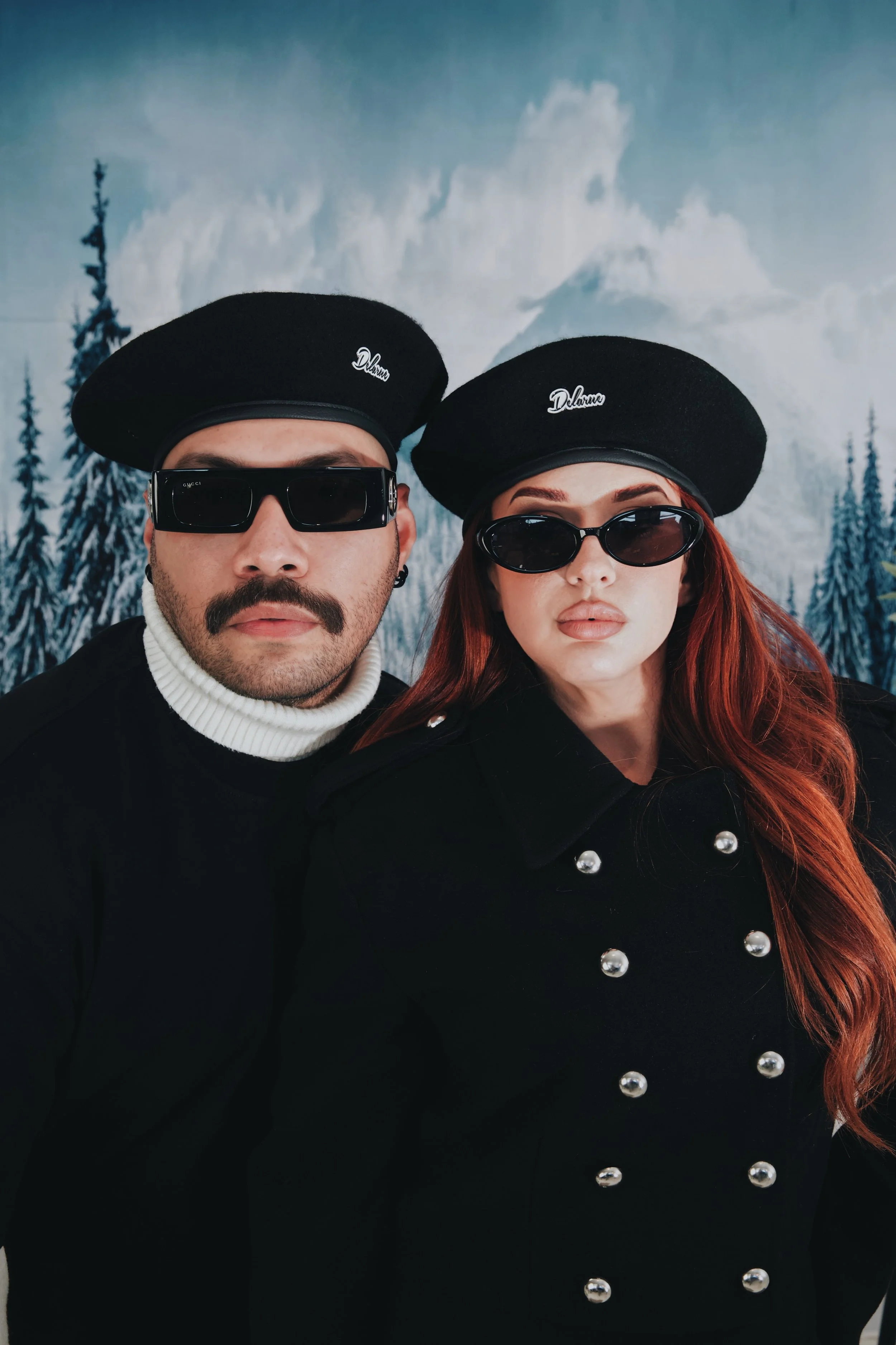 Delarue Wool Beret Hat