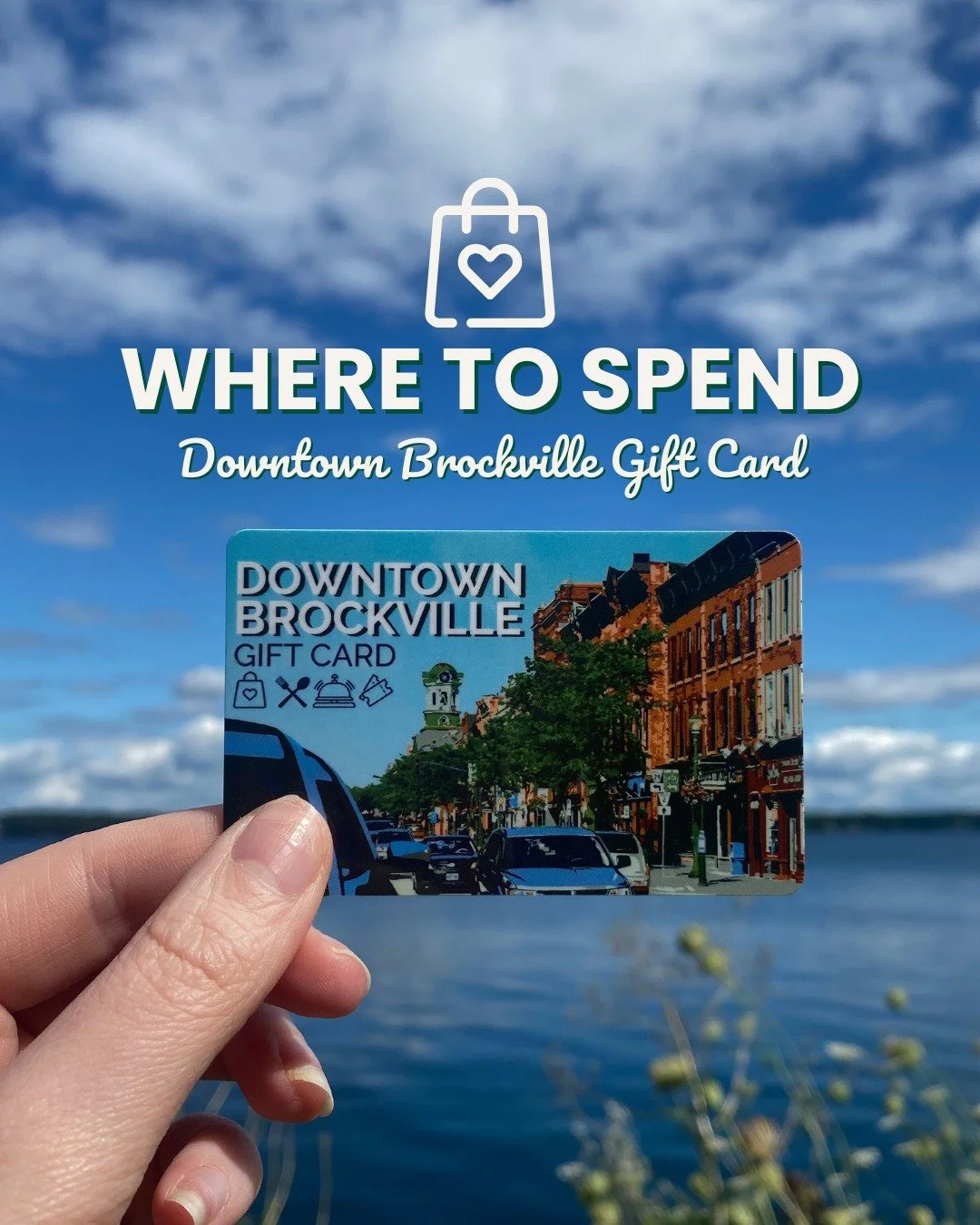 Do you have a Downtown Brockville gift card? Wondering where to spend it? We've got you covered! 🌟
Discover 60+ incredible downtown businesses that accept the gift card and start treating yourself while supporting local. 🛍️❤️
Downtown Brockville Gi