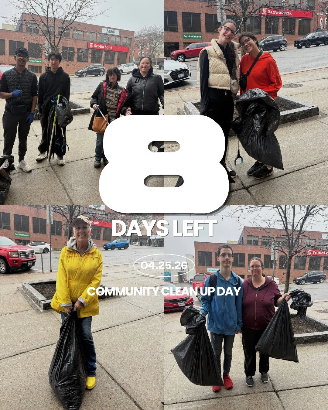 Let the countdowns begin...

There is so much happening in Downtown Brockville this season, and these are just a few of the events we are proud to be hosting, with three exciting dates coming up fast!

Community Clean Up Day is only 8 days away. Join