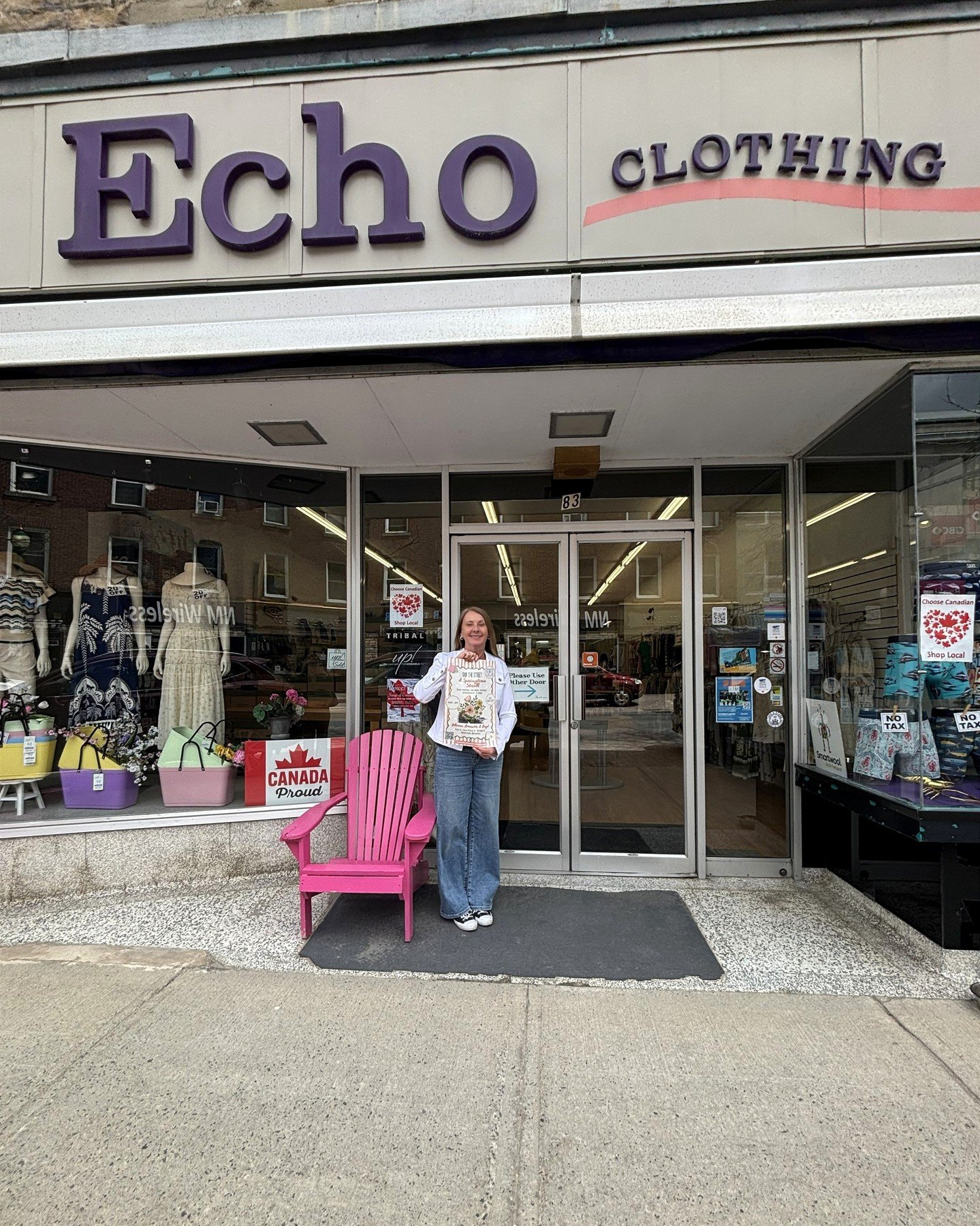 Shop the Street: A Springtime Stroll Spotlight!

Shop, explore, and enjoy a full day of springtime fun in Downtown Brockville on May 23rd during Shop the Street: A Springtime Stroll 🌸

Make sure to stop by @echoclothingco at 83 King St. W and take a