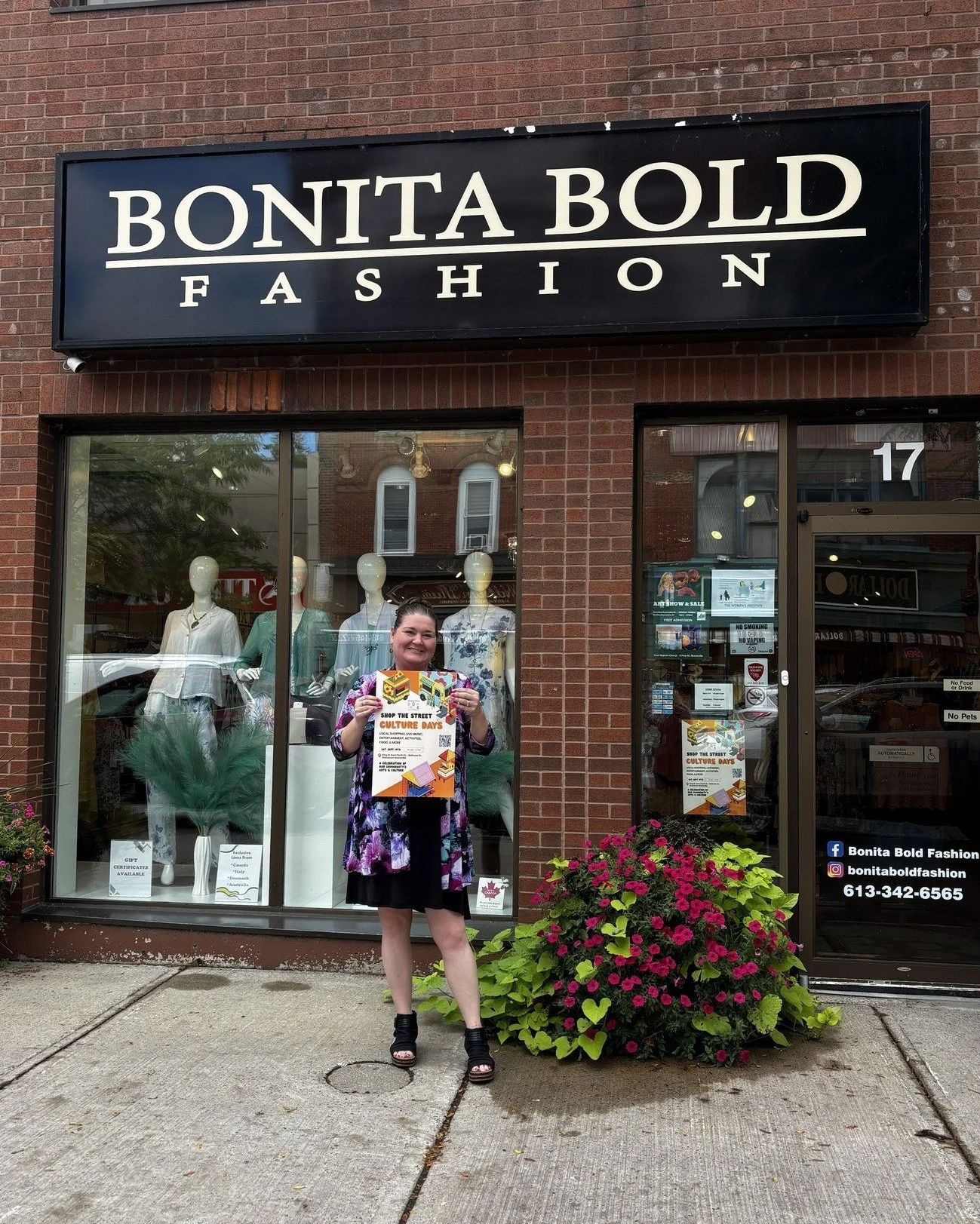 SHOP THE STREET DEALS 👀

@bonitaboldfashion is bringing some seriously good deals to Shop the Street: Culture Days on September 19th.

Stop by 17 King St. W. and shop:
- 20% off the entire store
- 50% off clearance
- $40 cotton sweaters
- 50% off se