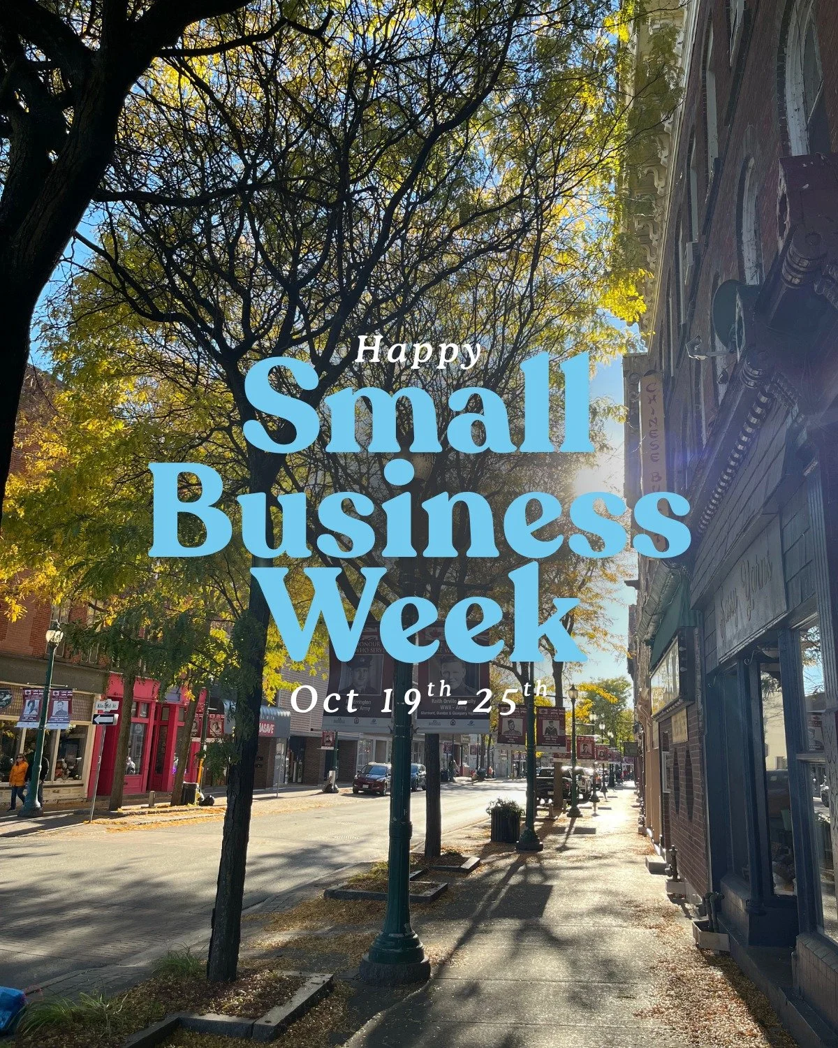 Small businesses give us plenty to celebrate in Downtown Brockville, and Small Business Week is a chance to give them some extra recognition!

Behind our downtown shops, restaurants, and services are people putting in long hours, taking chances on th