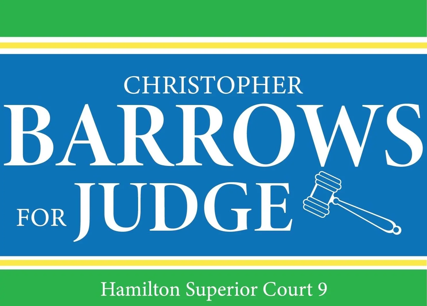 Christopher Barrows for Hamilton County Superior Court 9