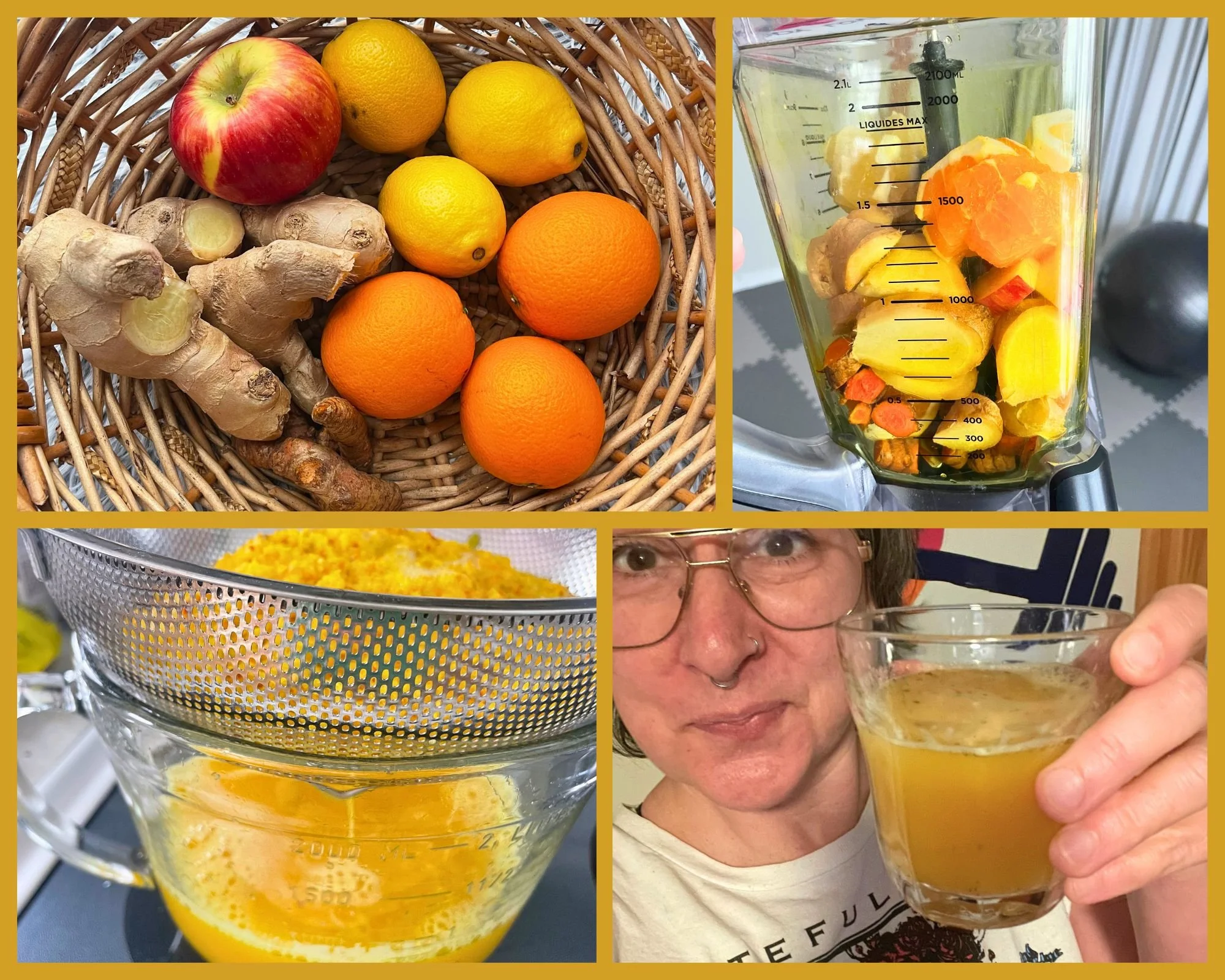 Homemade Ginger Shot