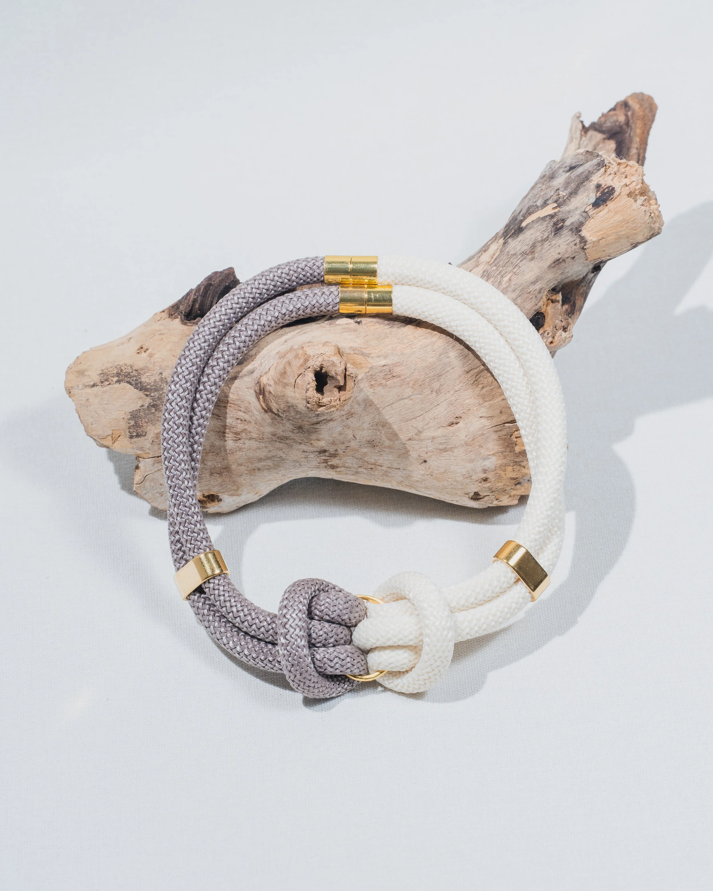 Isla rope necklace handmade statement piece Daydream Weaver