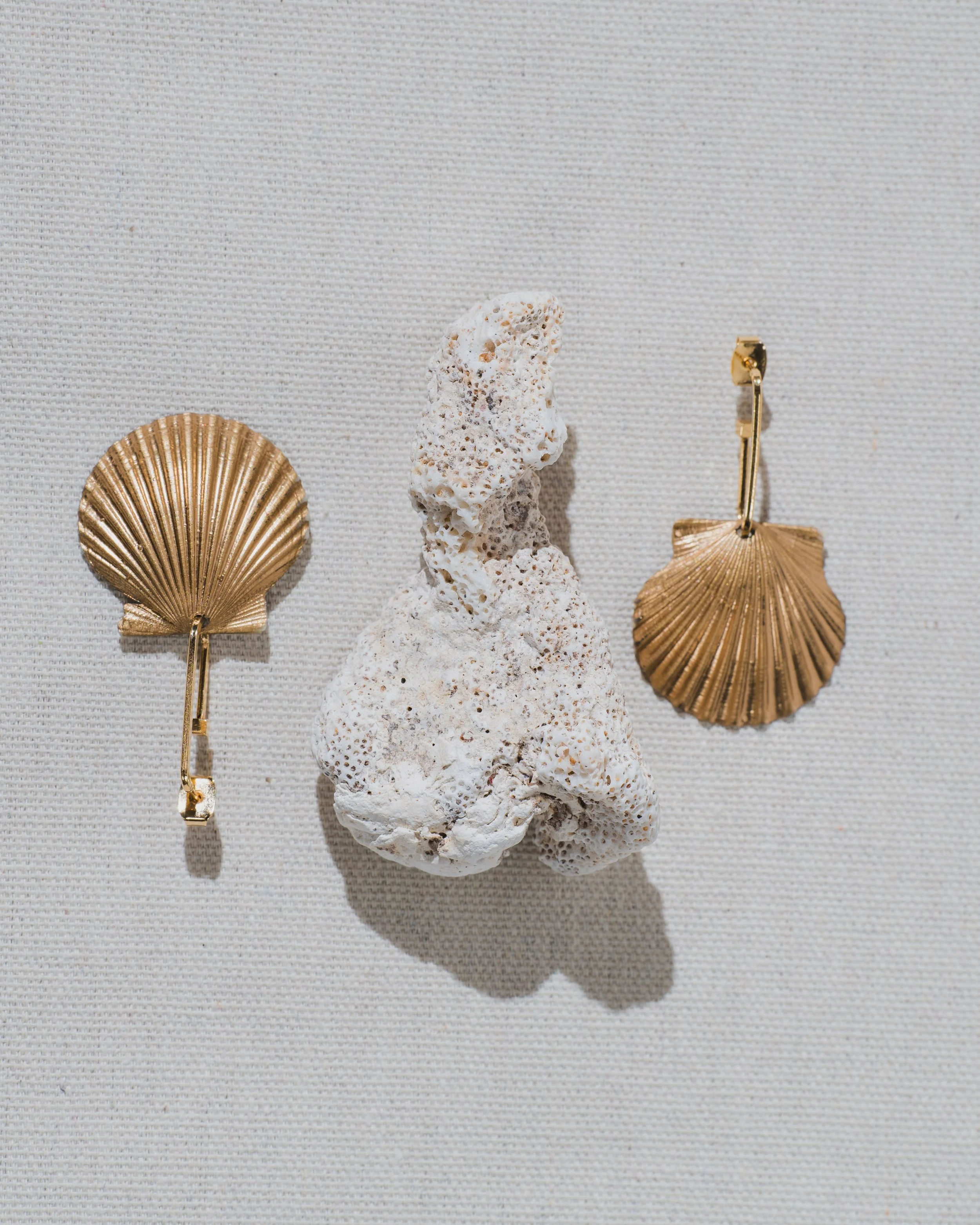 Nantucket Shoreline handmade coastal earrings Daydream Weaver