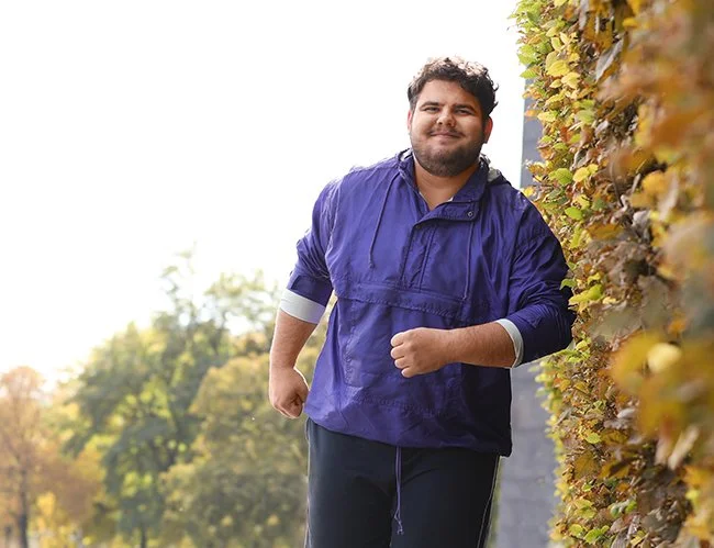 NovaFit telehealth young man jogging