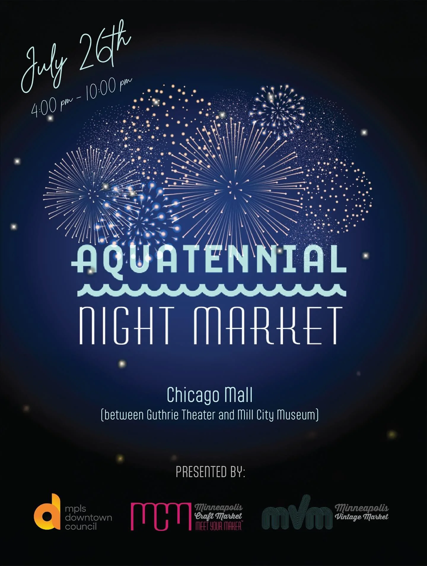 Minneapolis! Our Charm Bar will be at the Aquatennial night market on July 26! Come shop and then watch the fireworks! 🎆 we&rsquo;ll have pre-made jewelry and crafts for sale as well 💜💖