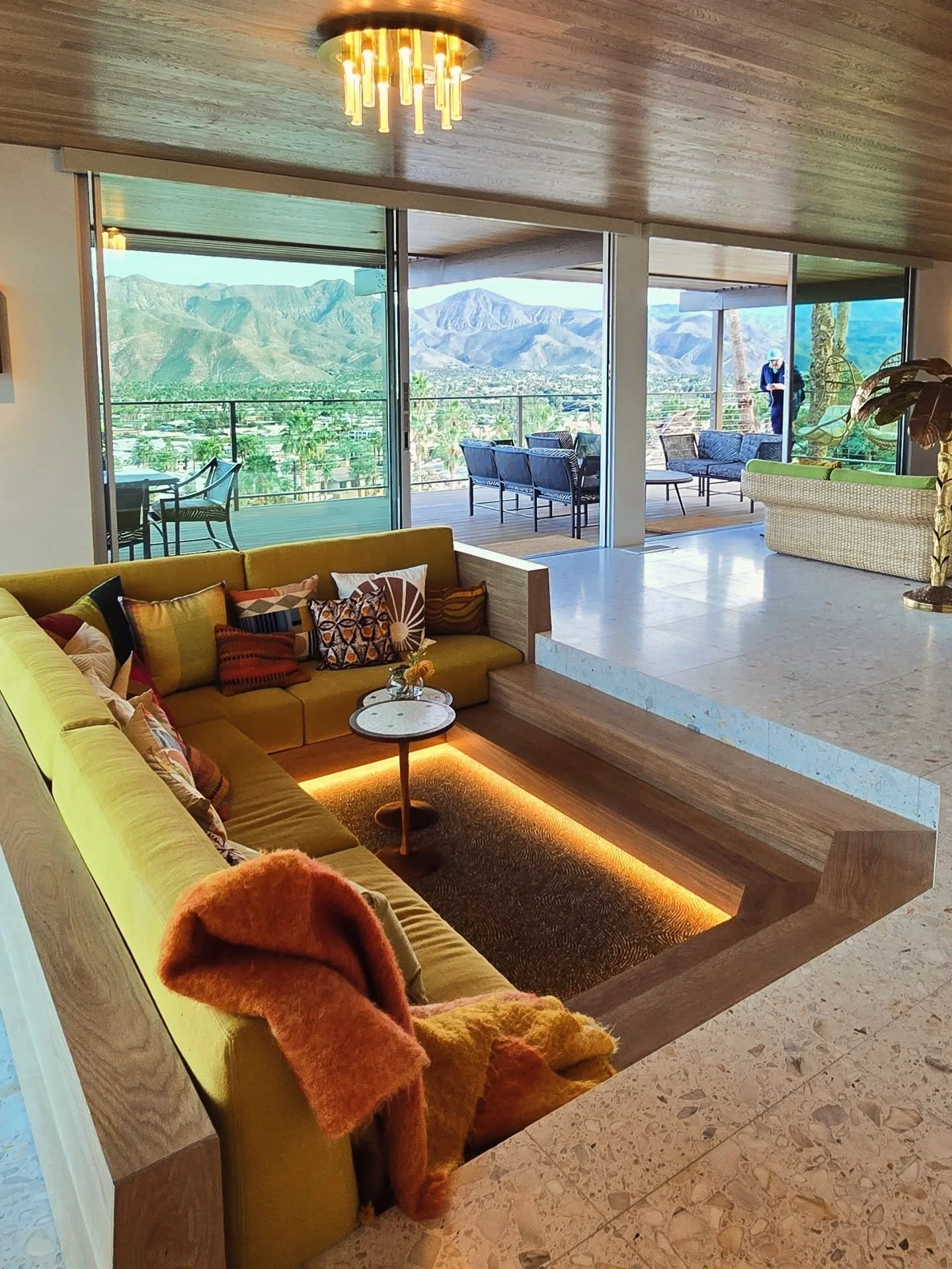 The Soleil house is Trina Turk's latest project and only the second owner of this home, designed by Harold Bissner, 1963.  Featured at #modernismweek2026, thanks to all the docents and volunteers that make this happen.

@trinaturk
#midcenturymodern #