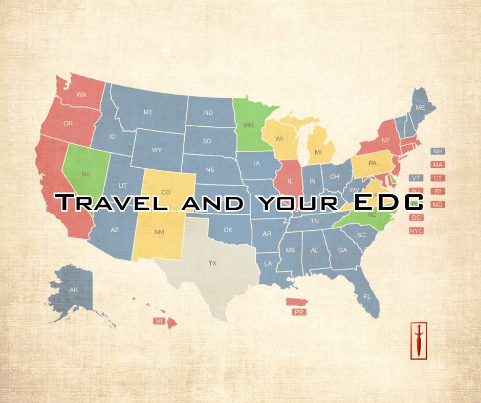 Traveling With Your EDC: What You Need to Know About Reciprocity, Restrictions, and Real-World Readiness