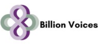 8 Billion Voices  logo
