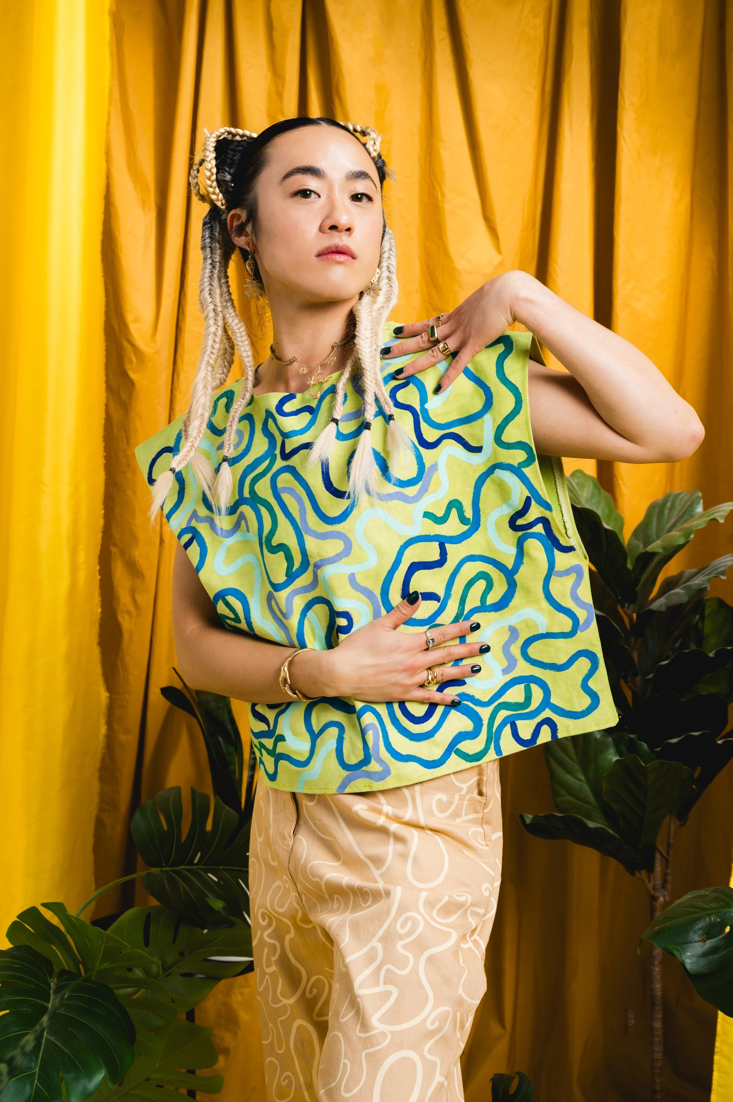 "UNITY" Hand-Painted Top
