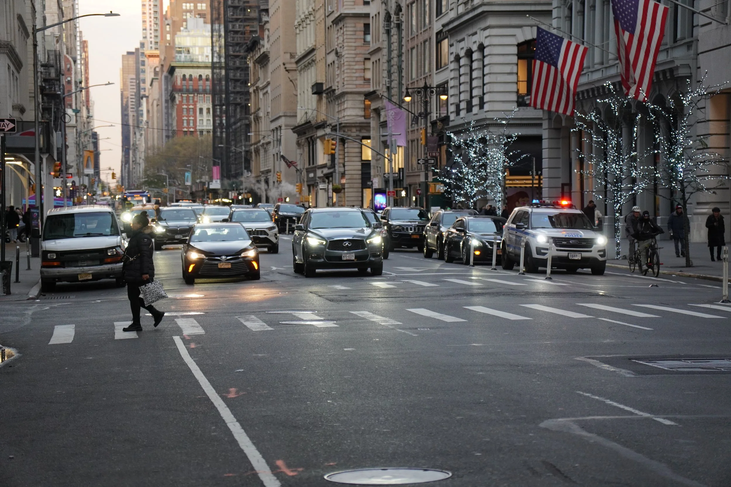 Dusk Over 5th Avenue NYC 2023