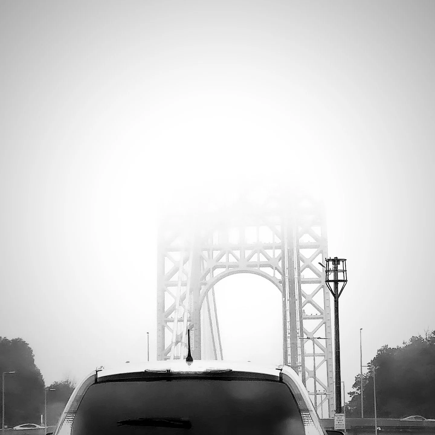"Obscure Fog" George Washington Bridge NJ Side 2023