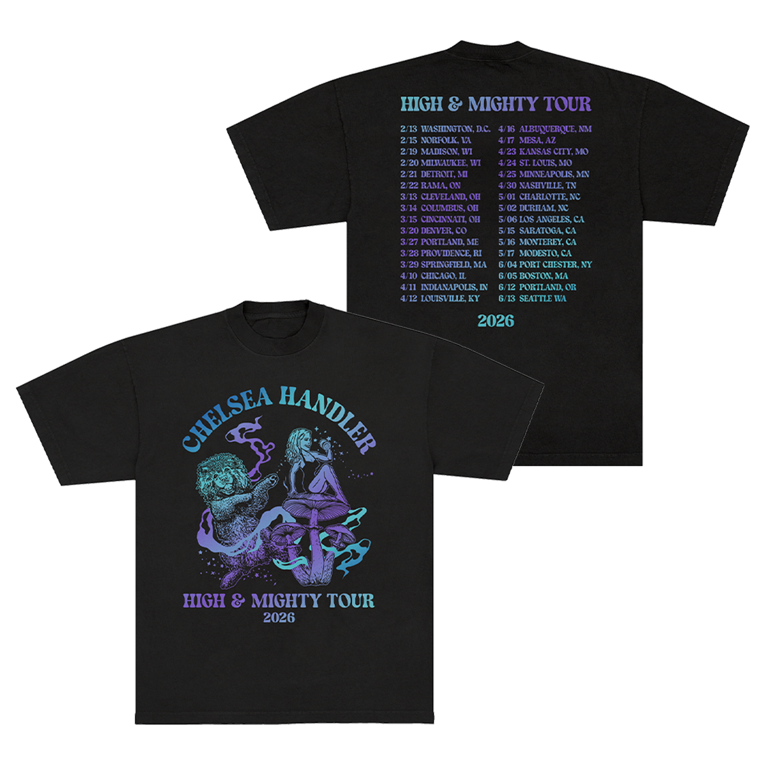 High & Mighty Tour Tee
