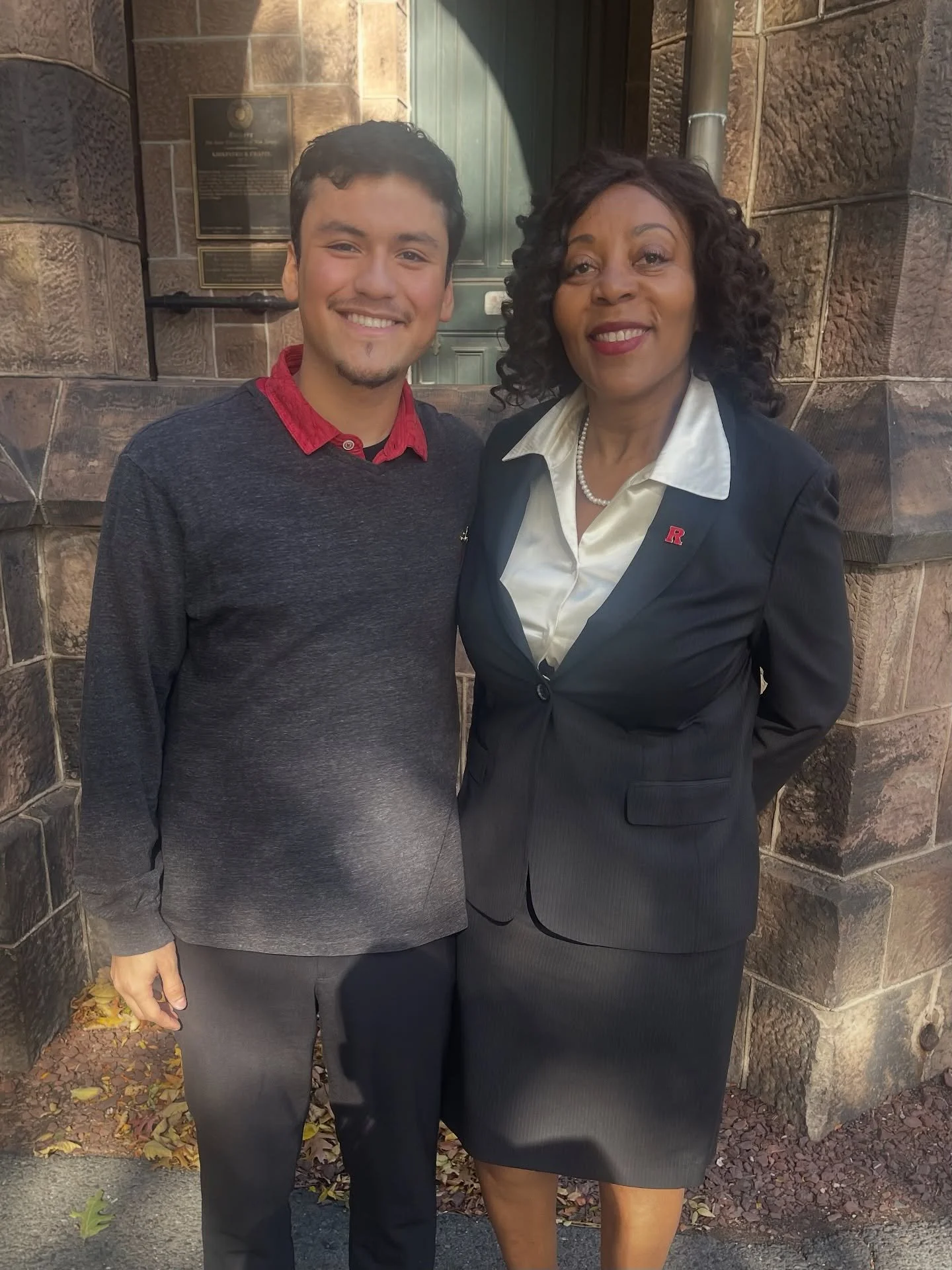 A true fighter and supporter for students 👏🏼 Always a pleasure running into Chancellor Conway at campus events ❤️ 

#rutgers #rutgersuniversitynewbrunswick #chancellor #forward #rutgerspride