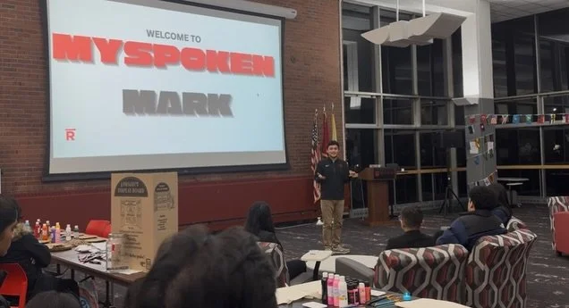It was a pleasure participating in the MySpokenMark event hosted by @markconference tonight. It was very nice to be surrounded by amazing student leaders from all areas of our beloved community dedicated to change and service. It was a great evening 