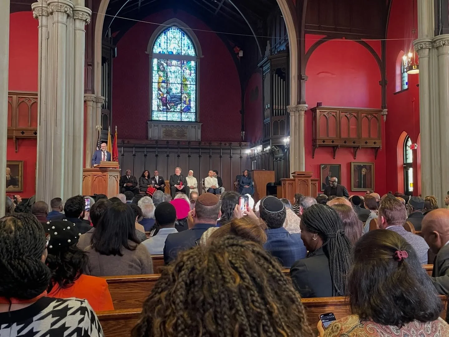 Morning well spent at Governor-elect Sherrill and Lt. Governor Elect Caldwell&rsquo;s Interfaith Prayer Service held at our very own Kirkpatrick Chapel!!

The great state of New Jersey, like Rutgers, is made up of amazing individuals from different b
