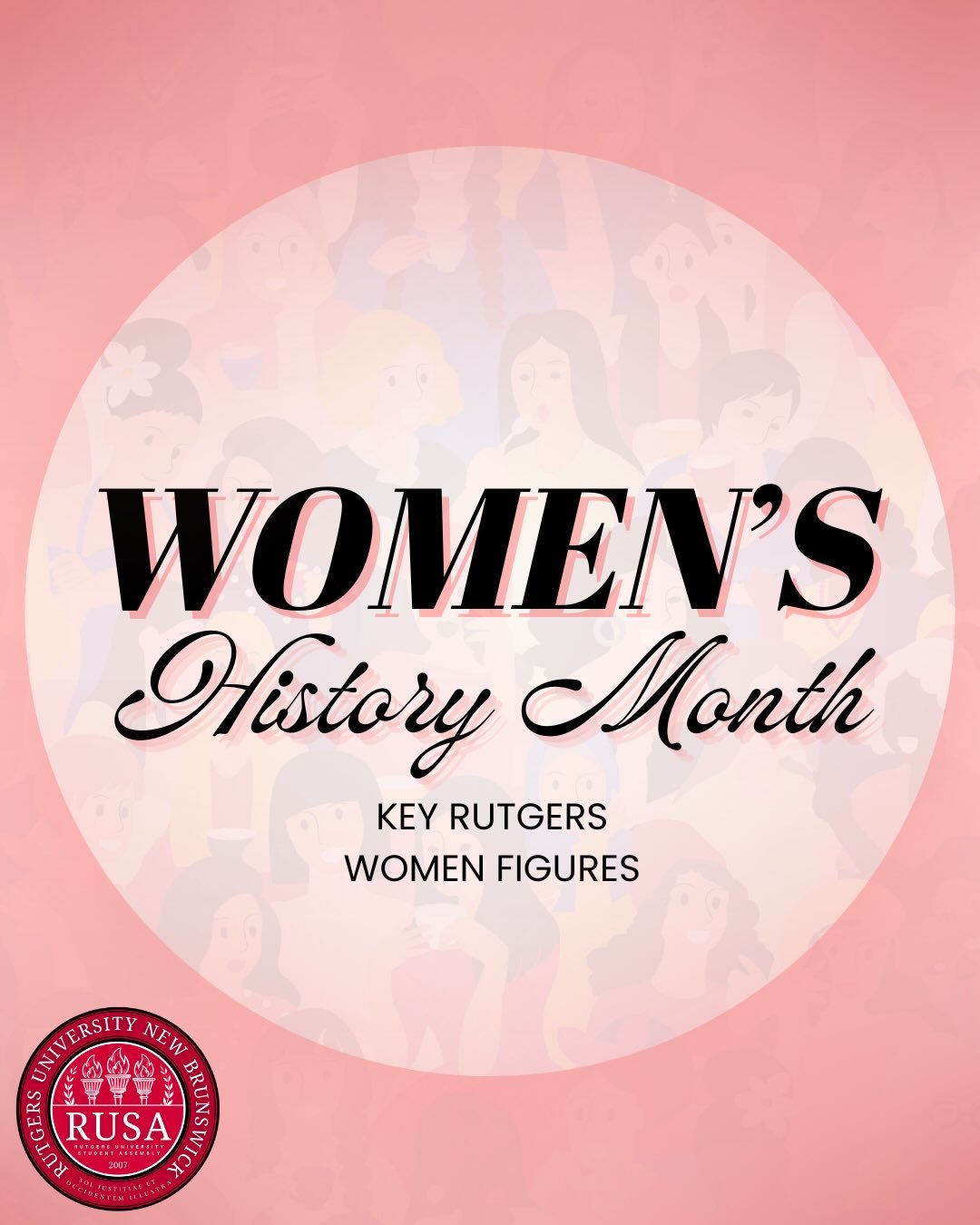 Happy International Women&rsquo;s Day AND Happy Women&rsquo;s History Month 🩷❤️ Here are a few of the inspiring women who attended Rutgers and made an impact on our community!