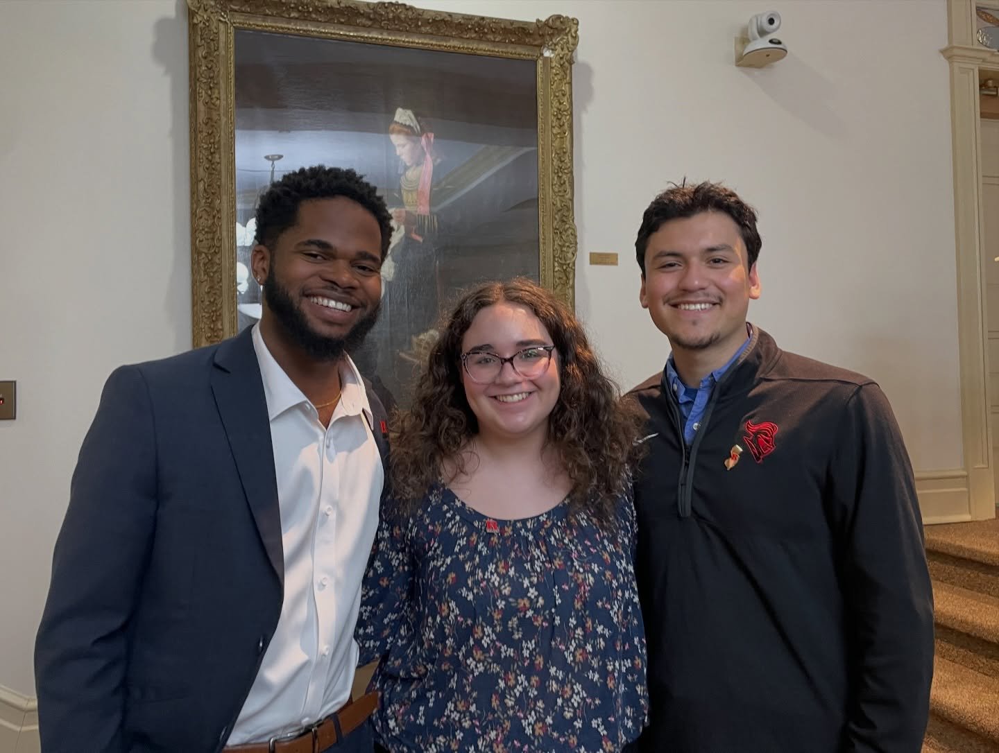 Newark 🤝 Camden 🤝 New Brunswick

Did you know that this is the first time ever that the Student Body Presidents from all three campuses are joining forces to advocate for RU students at the federal level via the Rutgers Advocacy Corps??

Amid uncer