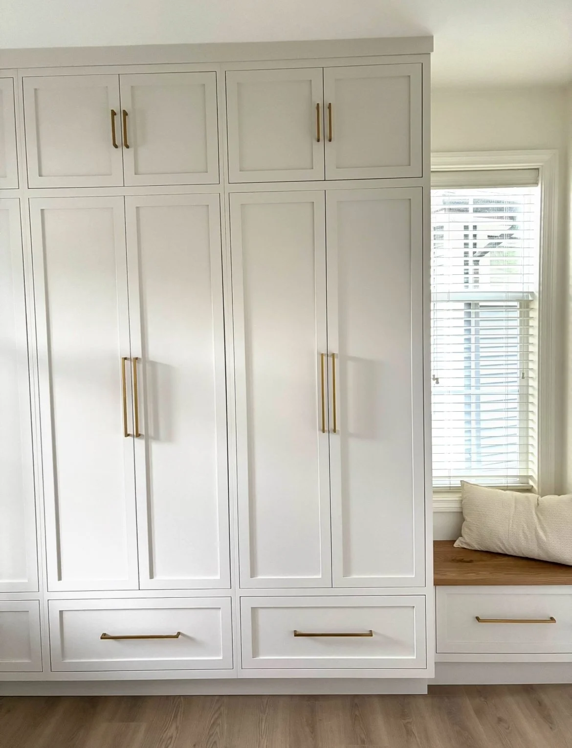 Custom built-in cabinets, closets, and storage