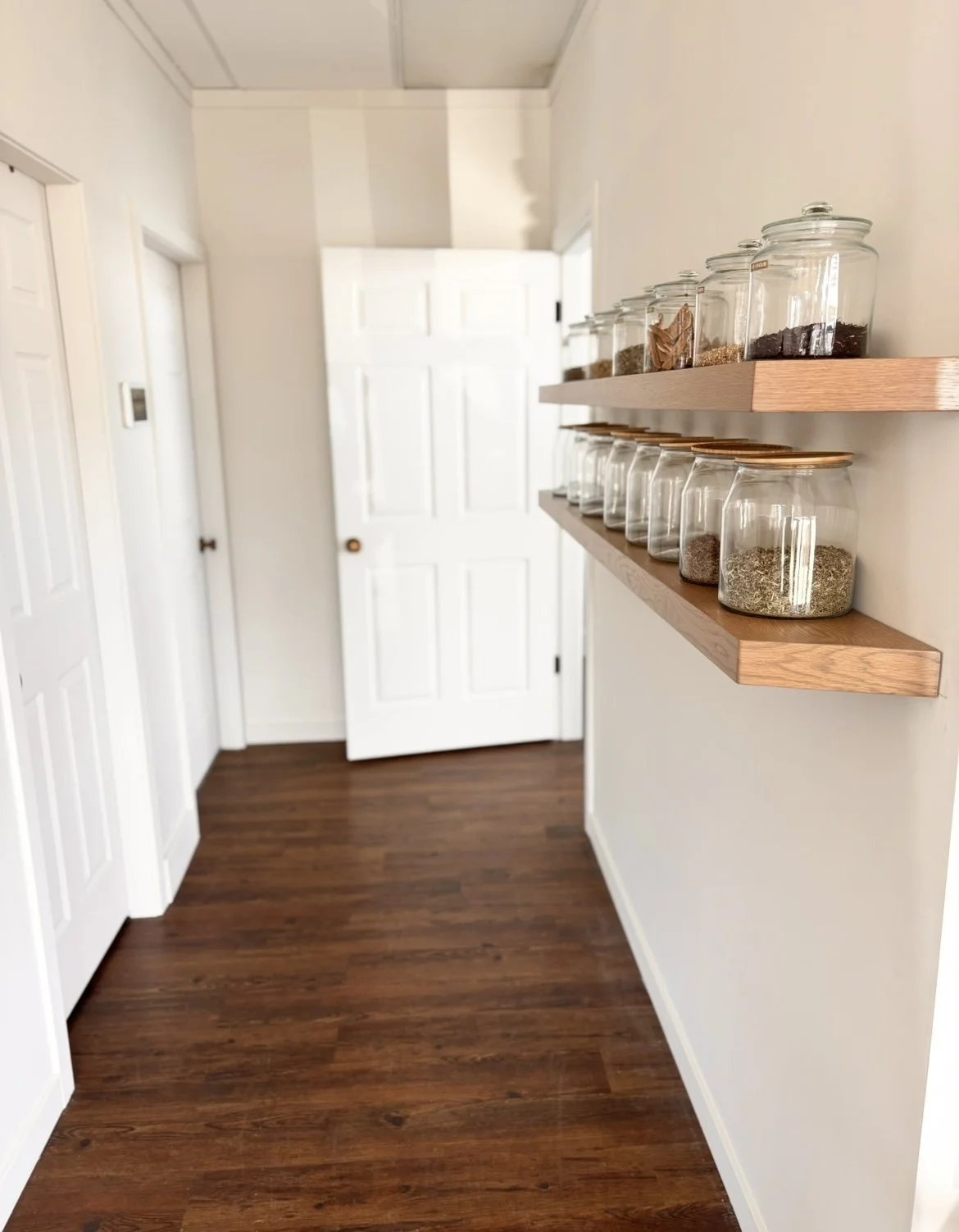 Custom Floating Shelves