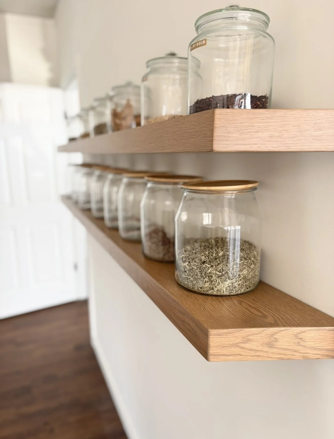 Custom Floating Shelves