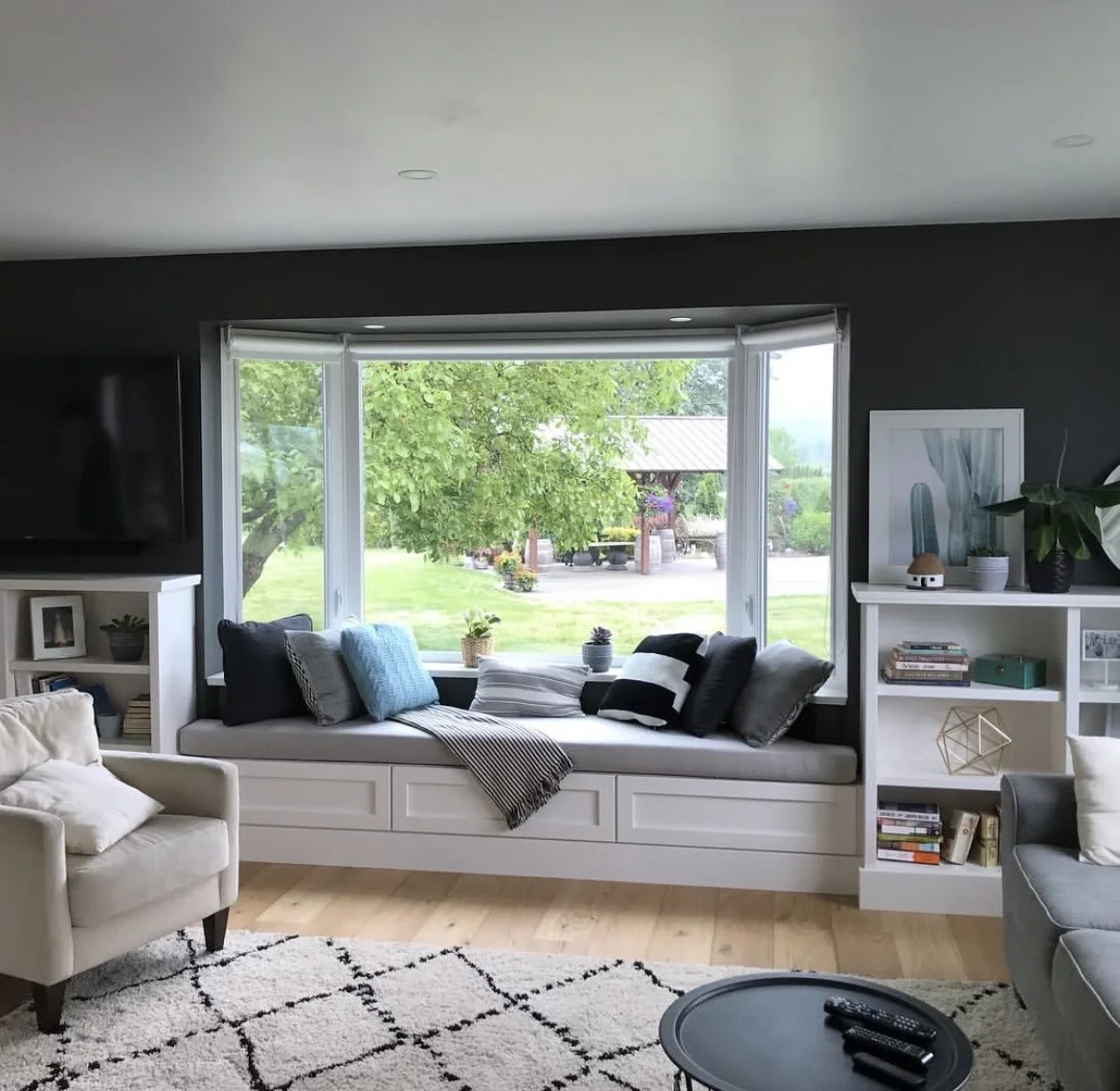 Reading nook window seat