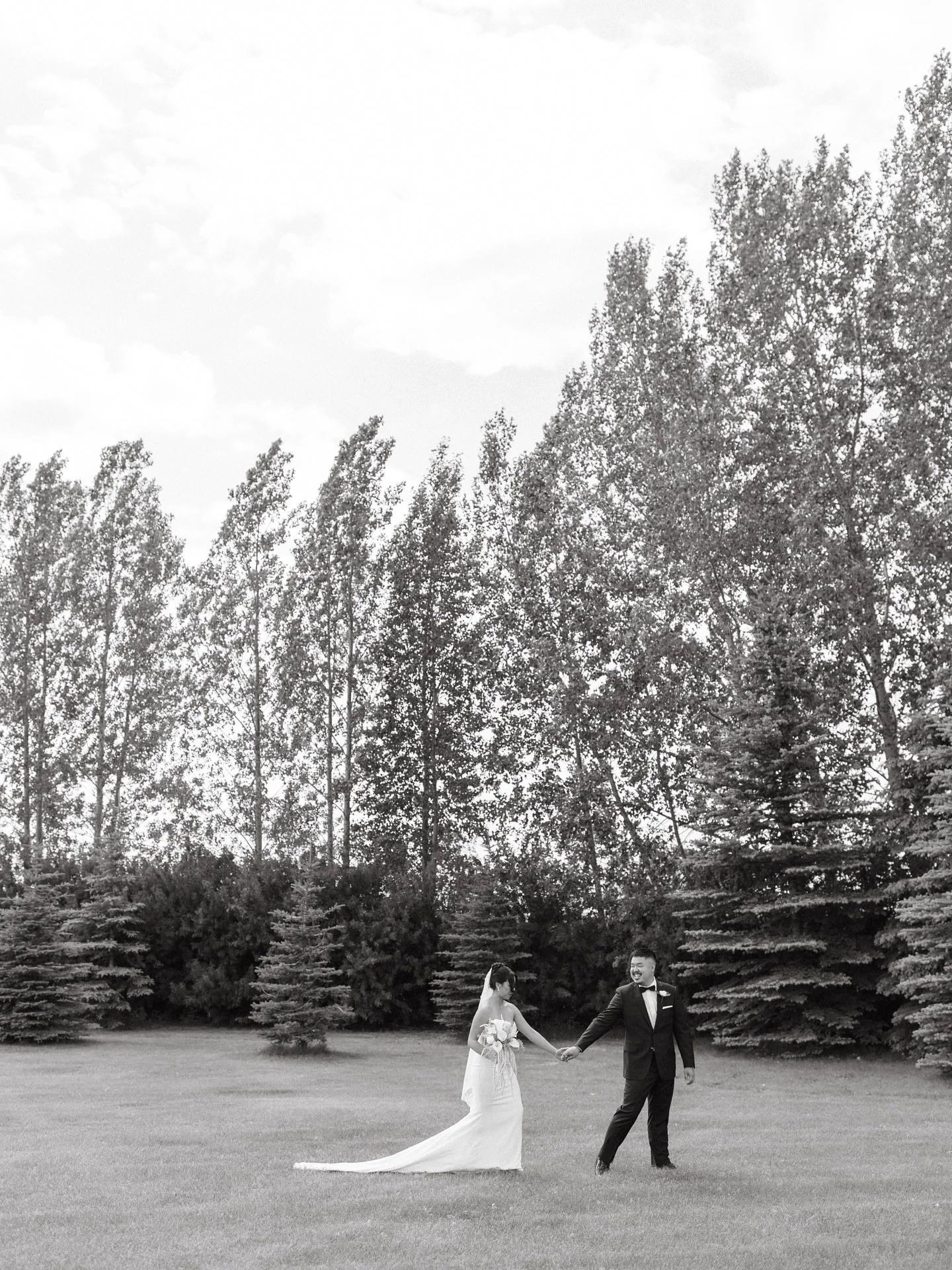 So easy to fall in love with black and white photos 🤍

Vendors from this day: 
Venue: @tangledrootsyeg 
Photographer: @joybreitkreutz 
Videographer: @capturebymark 
Band: @jedandthevalentine 
HMUA: @hair_by_olga_mua 
Catering Service: @sawmillcateri