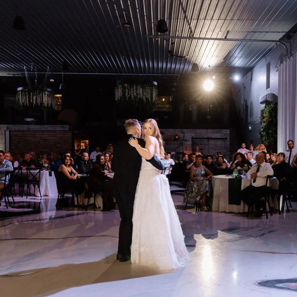 Moments from one of our favourite first dances of last season 

Venue: @tangledrootsyeg 
Coordinator: @blueluminaevents 
Photographer: @woodlandphotographyco 
Videographer: @freshcanadiancontent 
Hair &amp; Makeup: @studioxobybrit | @luxebride.bycami