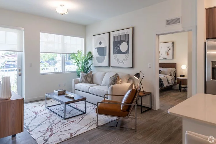 Aviara living room and bedroom