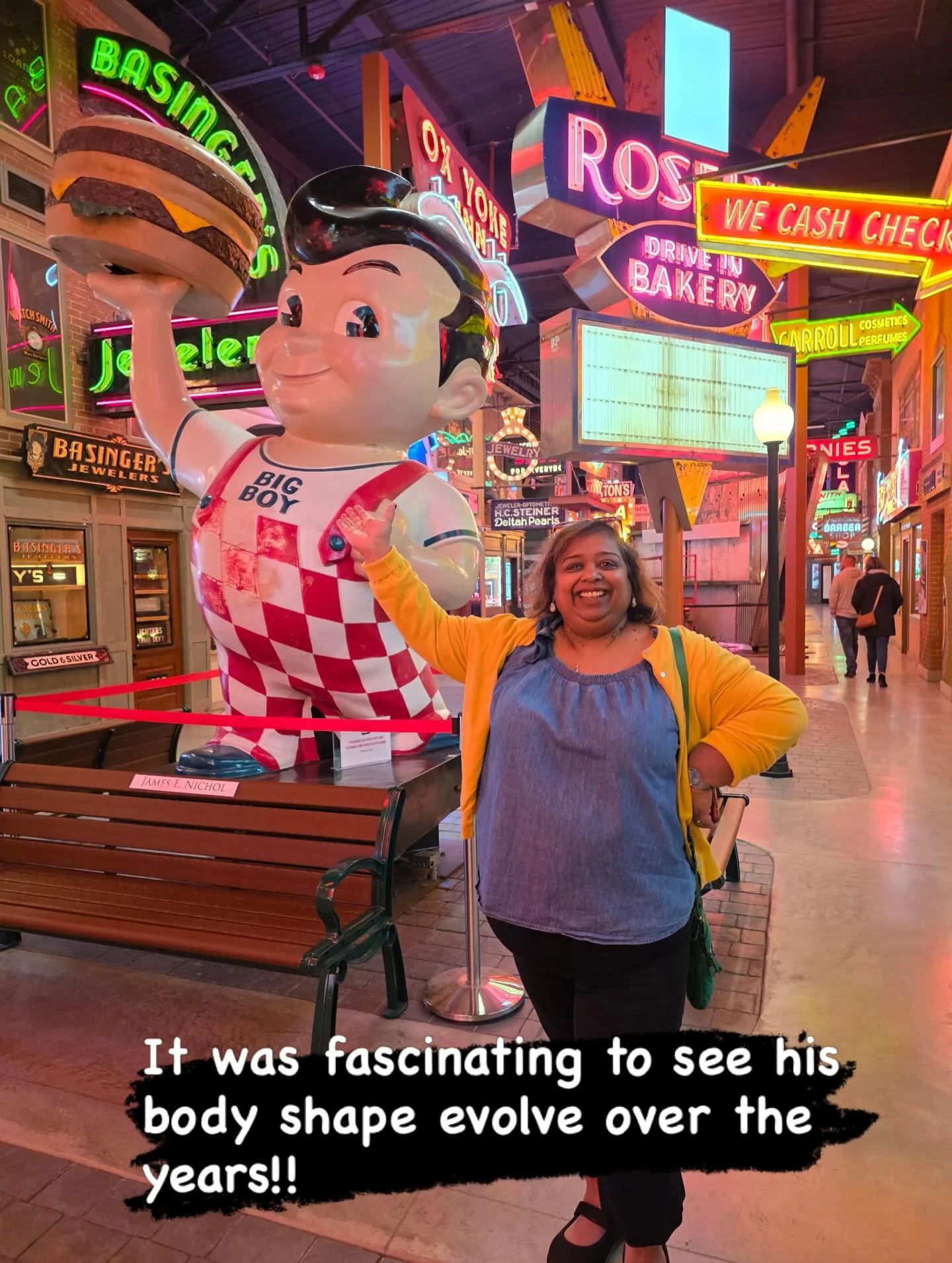 If you&rsquo;re in an empty nesting season, here&rsquo;s your reminder:
Spontaneous > scheduled.

Two hours from Louisville and late this morning we&rsquo;re wandering through decades of signage at the American Sign Museum with glowing neon and vi