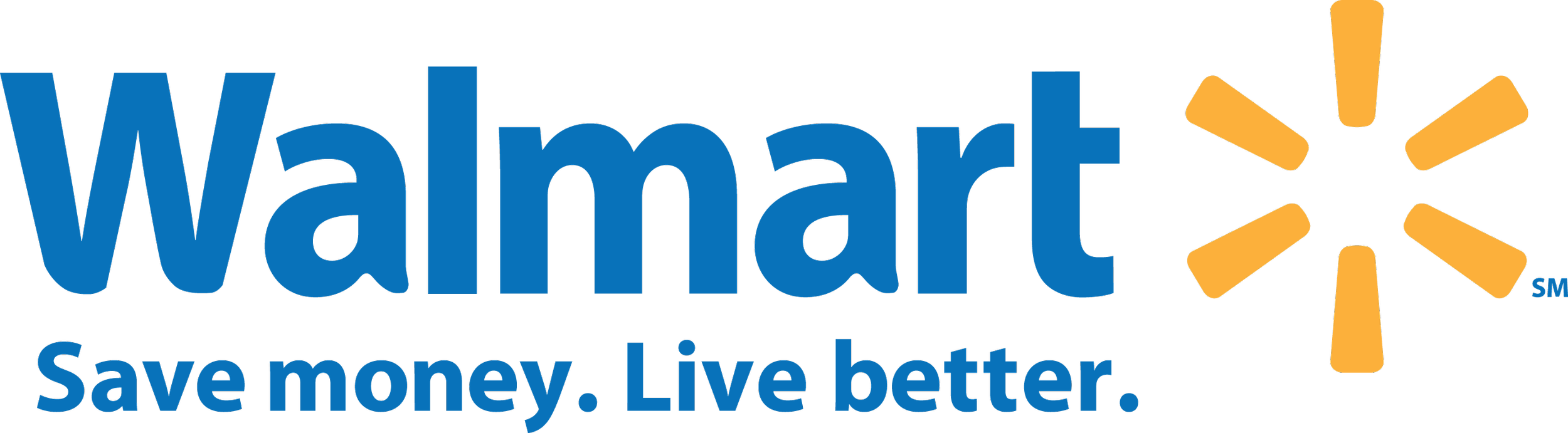 Walmart logo with the tagline 'Save money. Live better.'