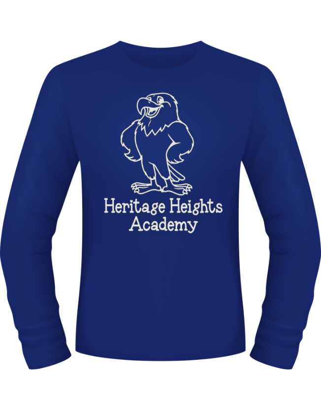 HHA Stacked Long-Sleeve T-Shirt - Blue.png